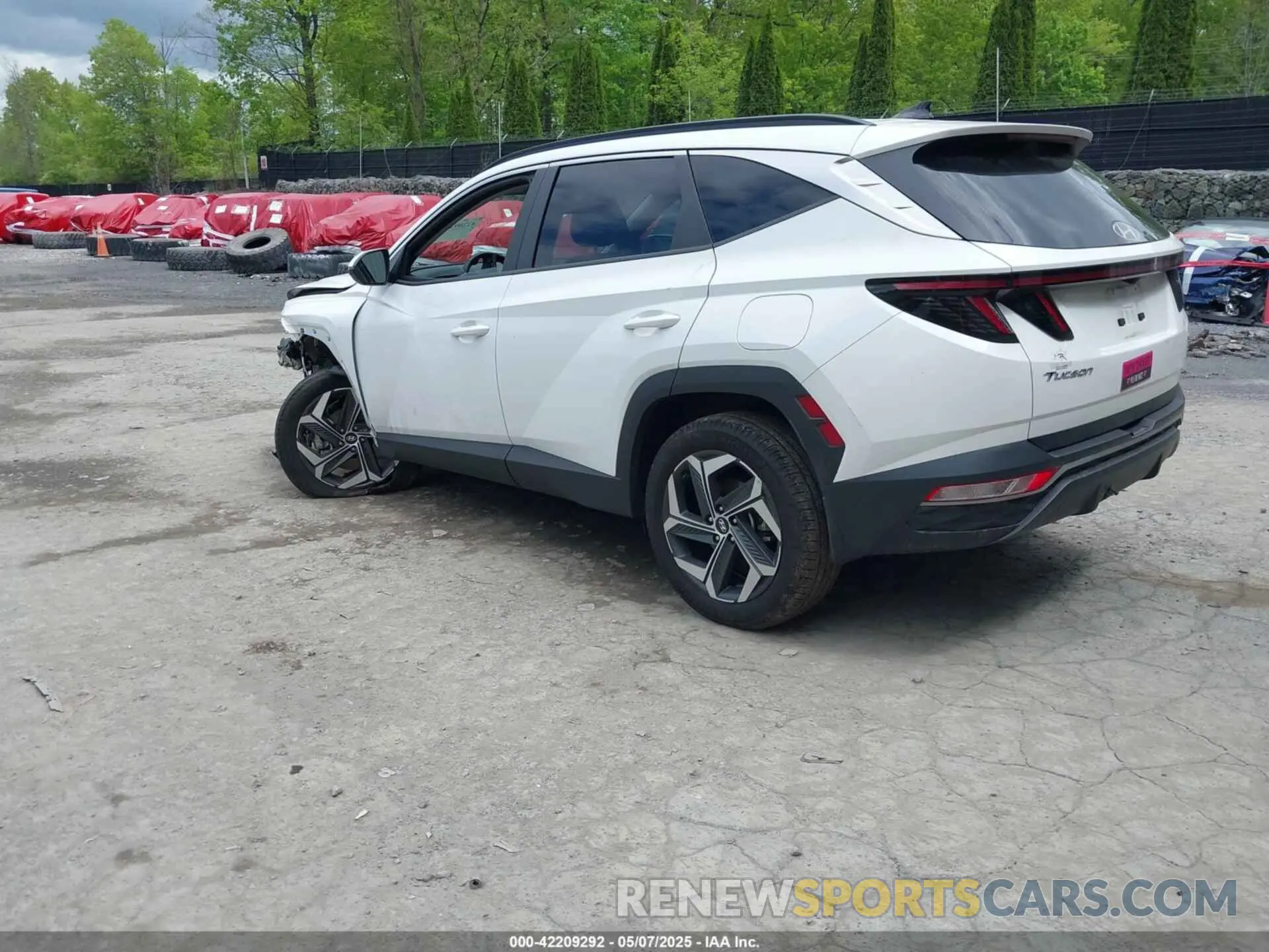 3 Photograph of a damaged car 5NMJFCAE2PH280903 HYUNDAI TUCSON 2023
