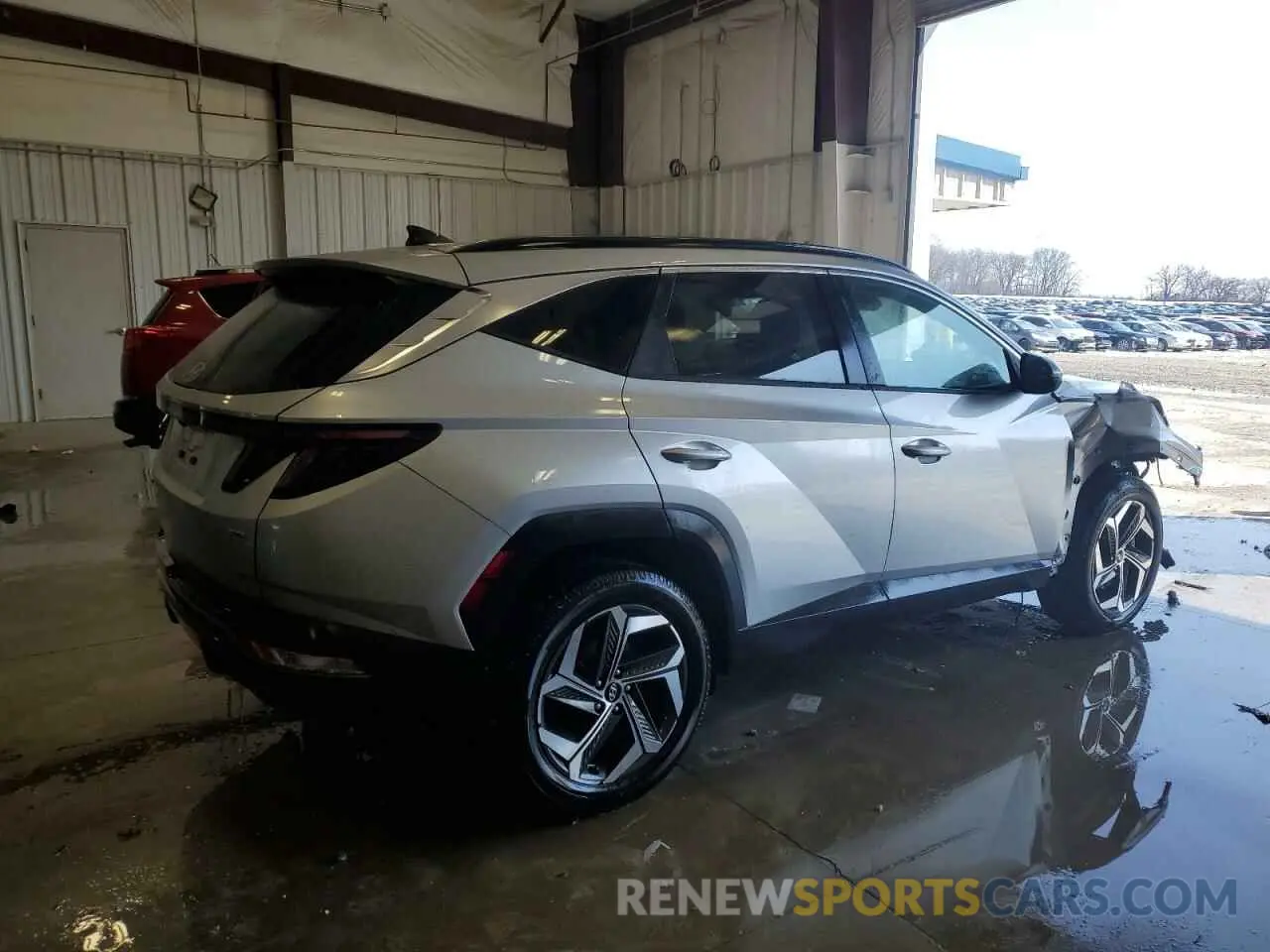 3 Photograph of a damaged car 5NMJFCAE4PH177319 HYUNDAI TUCSON 2023