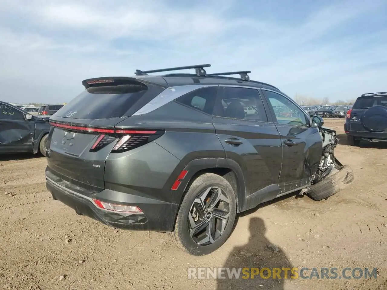 3 Photograph of a damaged car 5NMJFCAE4PH194931 HYUNDAI TUCSON 2023