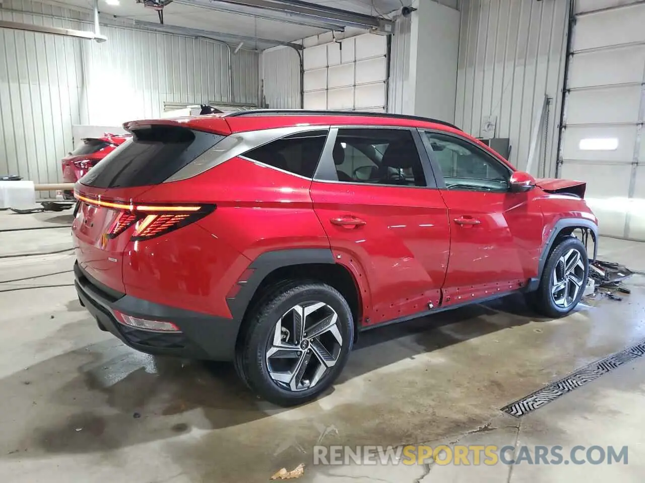 3 Photograph of a damaged car 5NMJFCAE4PH212716 HYUNDAI TUCSON 2023