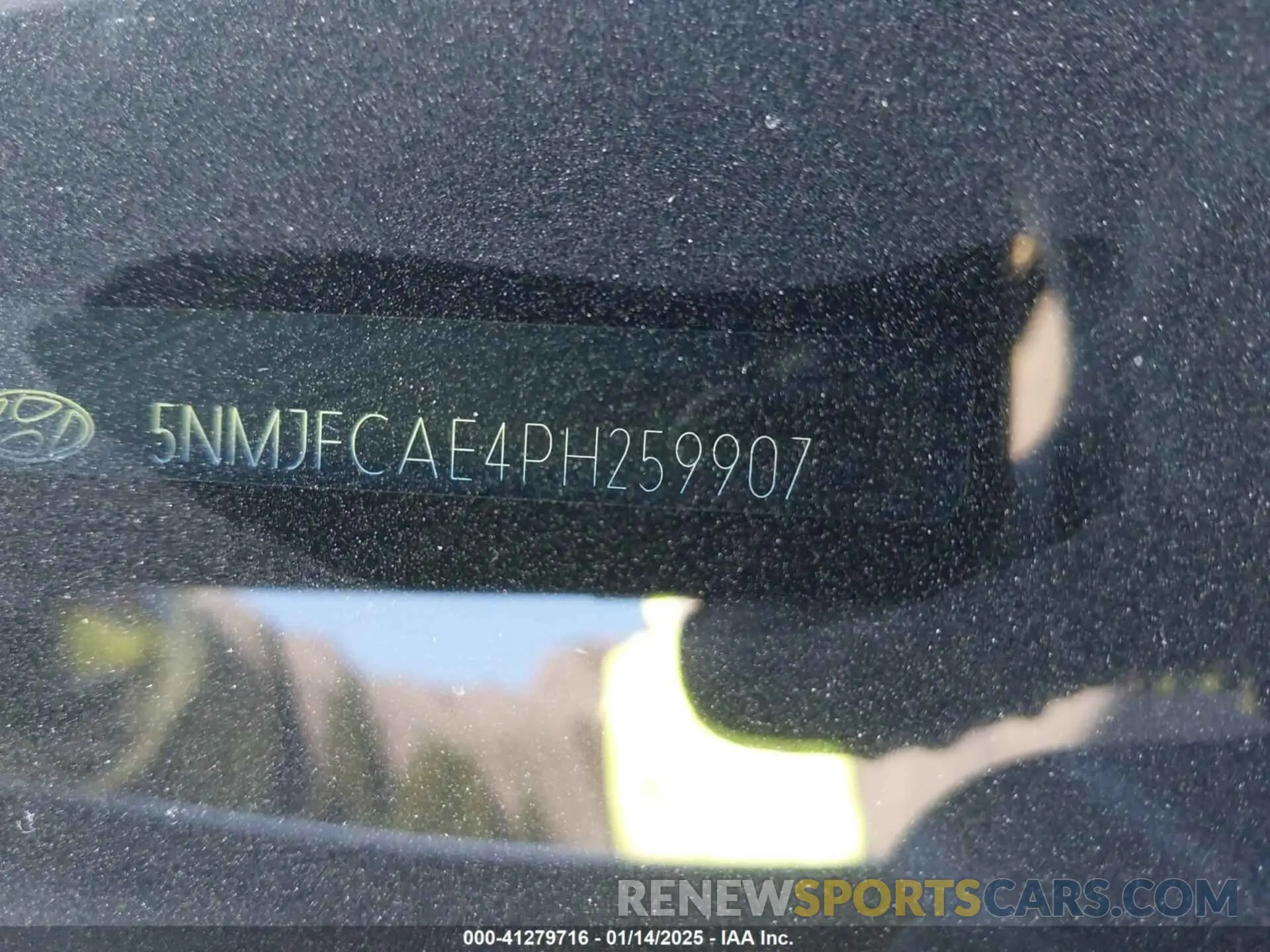 9 Photograph of a damaged car 5NMJFCAE4PH259907 HYUNDAI TUCSON 2023