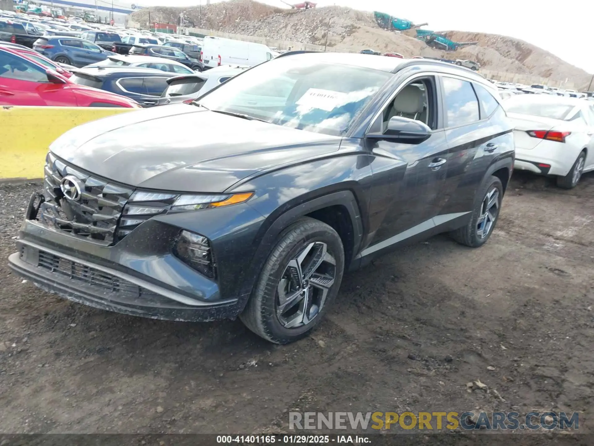 2 Photograph of a damaged car 5NMJFCAE5PH267661 HYUNDAI TUCSON 2023