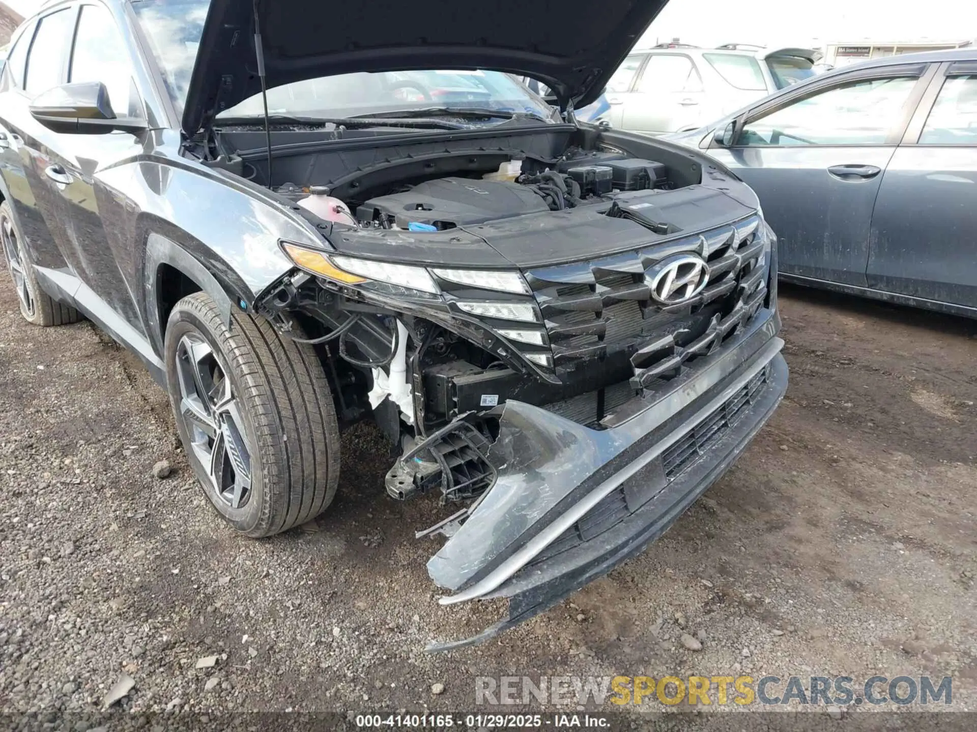 6 Photograph of a damaged car 5NMJFCAE5PH267661 HYUNDAI TUCSON 2023