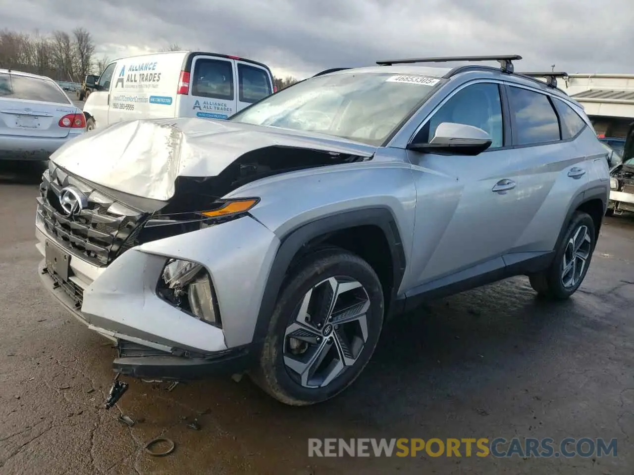 1 Photograph of a damaged car 5NMJFCAE6PH190721 HYUNDAI TUCSON 2023