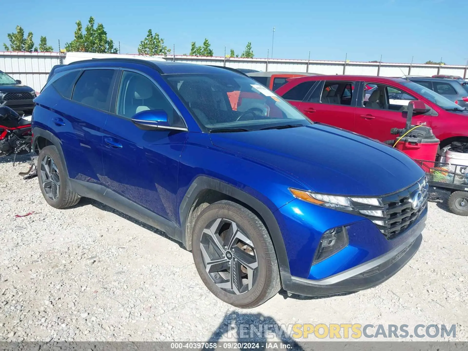 1 Photograph of a damaged car 5NMJFCAE6PH205279 HYUNDAI TUCSON 2023