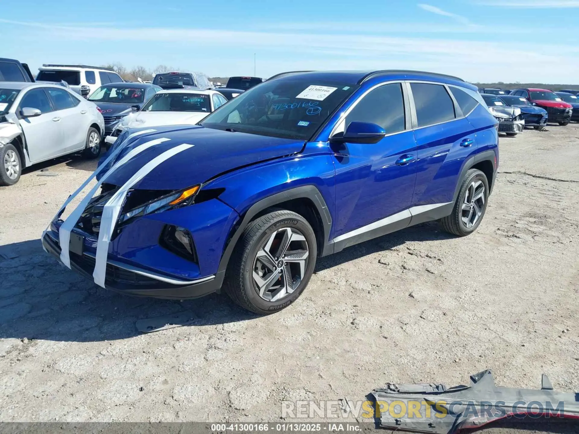 2 Photograph of a damaged car 5NMJFCAE7PH205484 HYUNDAI TUCSON 2023