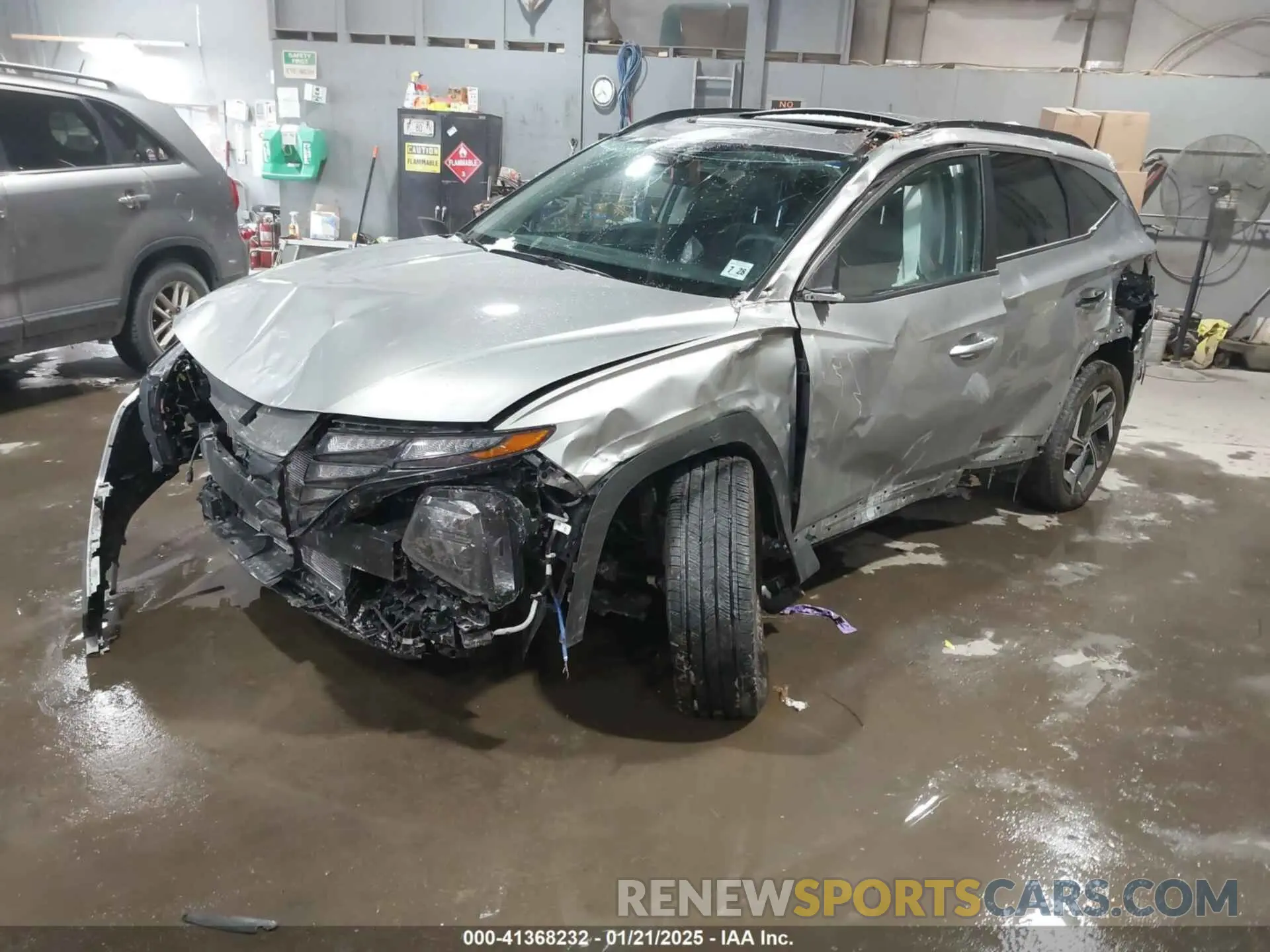 2 Photograph of a damaged car 5NMJFCAE7PH281948 HYUNDAI TUCSON 2023