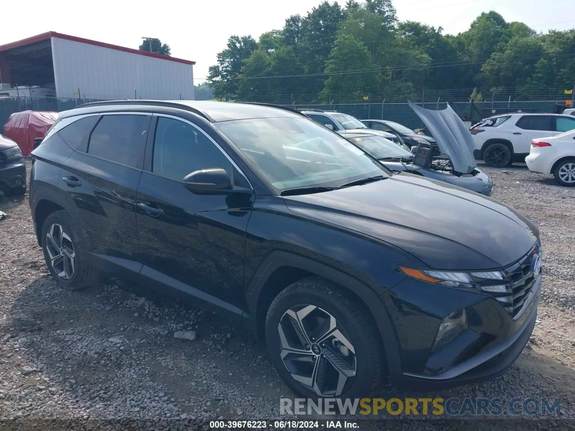 1 Photograph of a damaged car 5NMJFCAE7PH283232 HYUNDAI TUCSON 2023