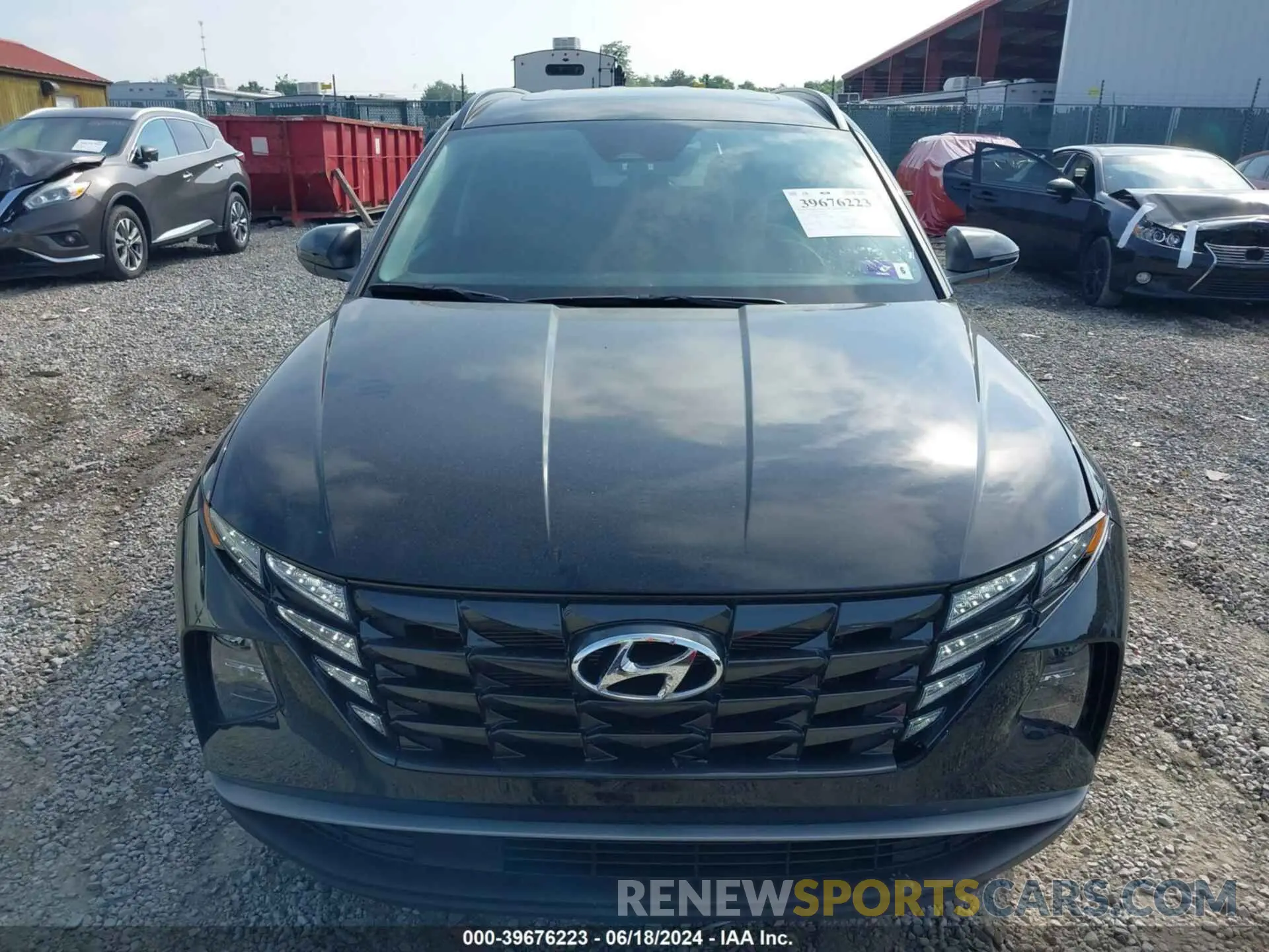13 Photograph of a damaged car 5NMJFCAE7PH283232 HYUNDAI TUCSON 2023