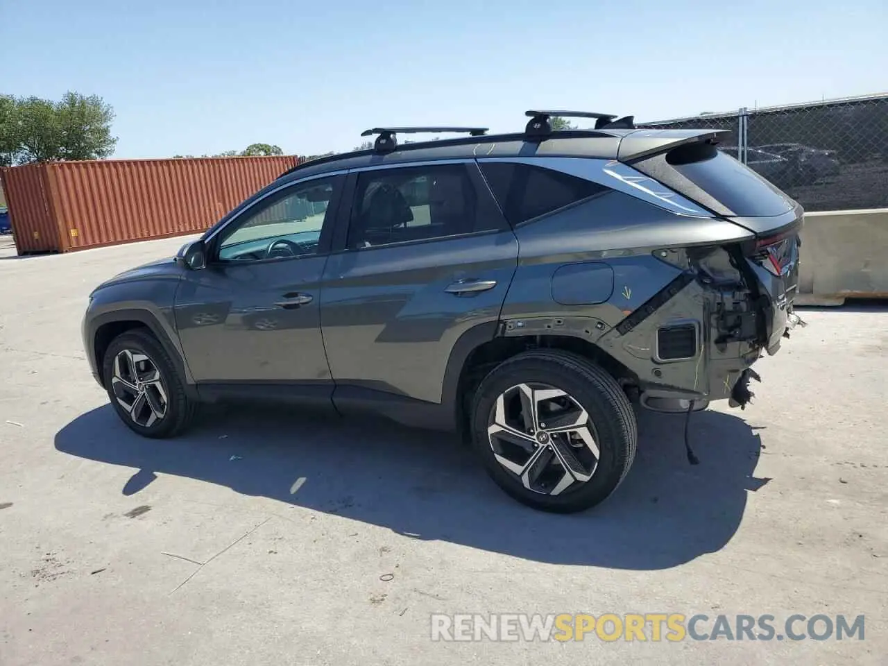 2 Photograph of a damaged car 5NMJFCAE8PH199842 HYUNDAI TUCSON 2023