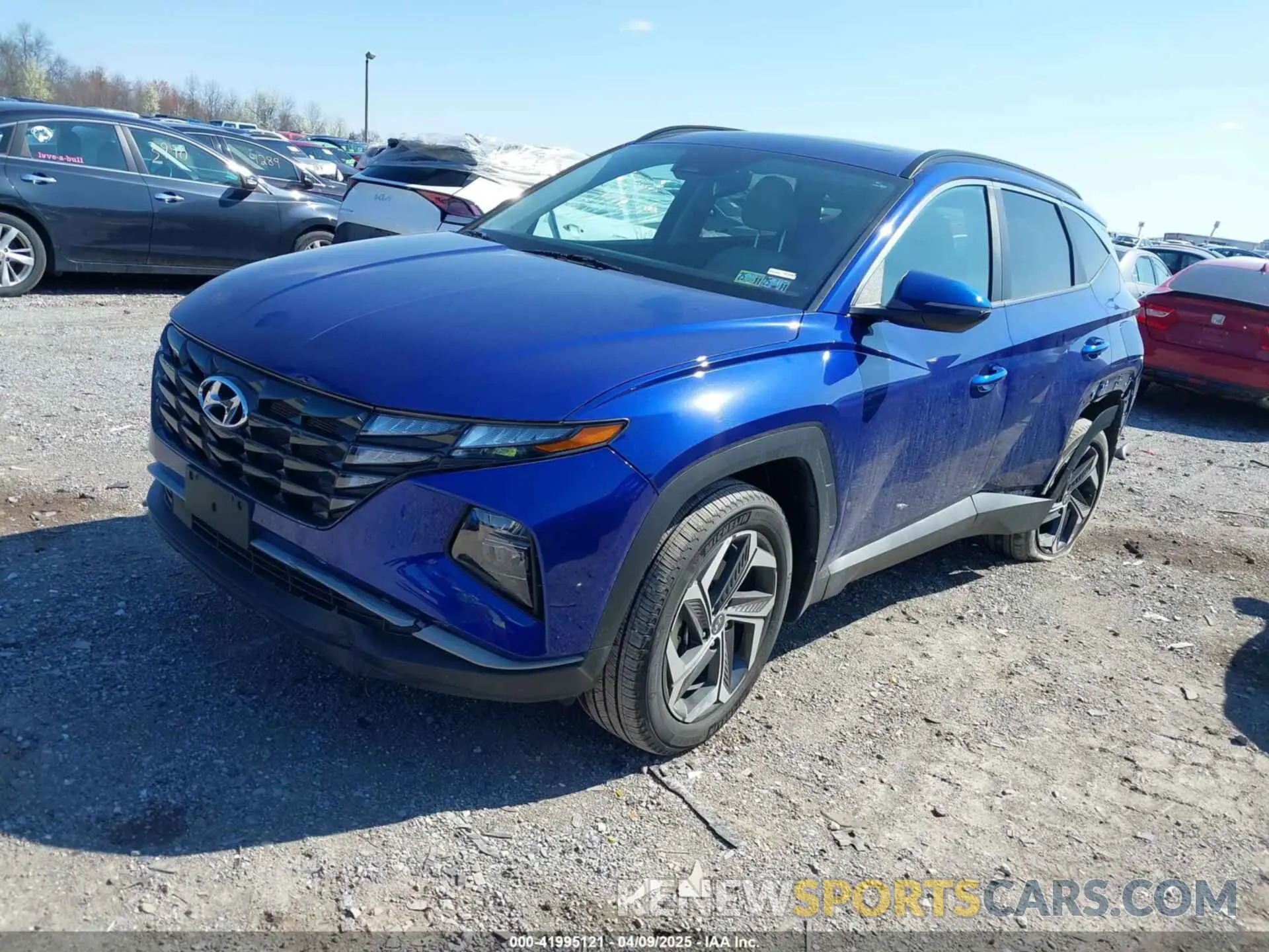 2 Photograph of a damaged car 5NMJFCAE9PH172567 HYUNDAI TUCSON 2023