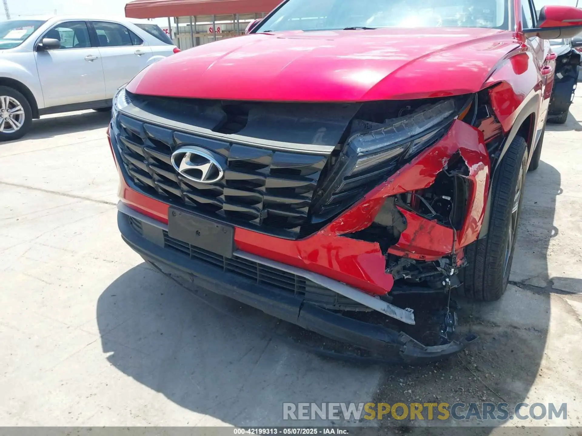 6 Photograph of a damaged car 5NMJFCAE9PH224327 HYUNDAI TUCSON 2023