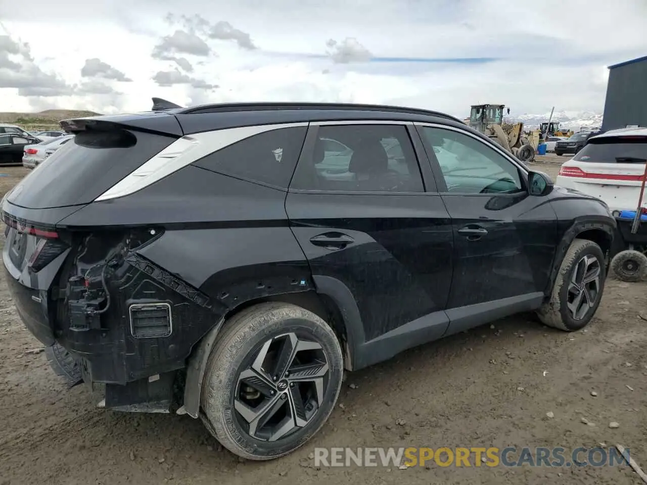 3 Photograph of a damaged car 5NMJFCAE9PH268411 HYUNDAI TUCSON 2023