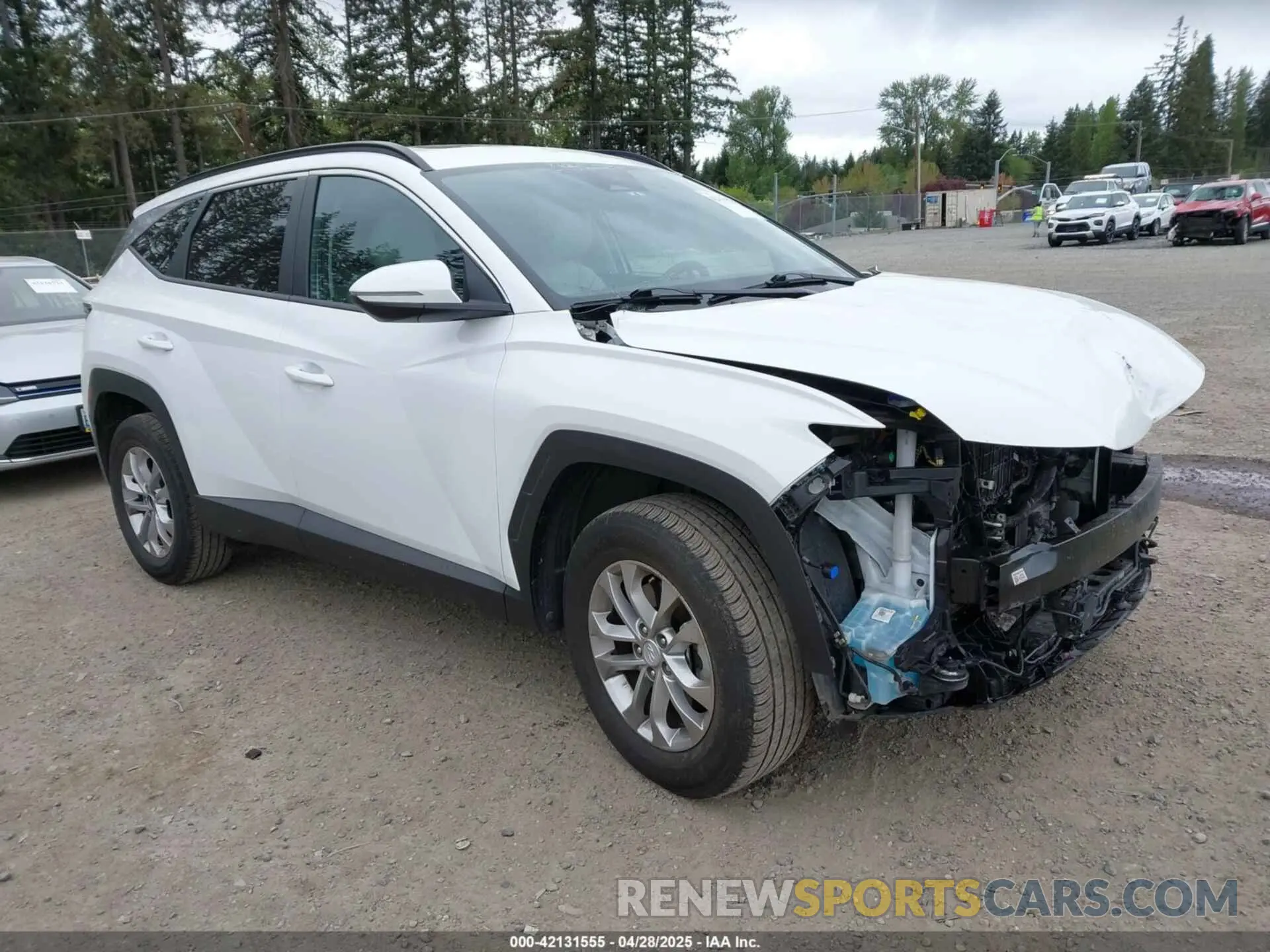 1 Photograph of a damaged car 5NMJFCAEXPH197221 HYUNDAI TUCSON 2023