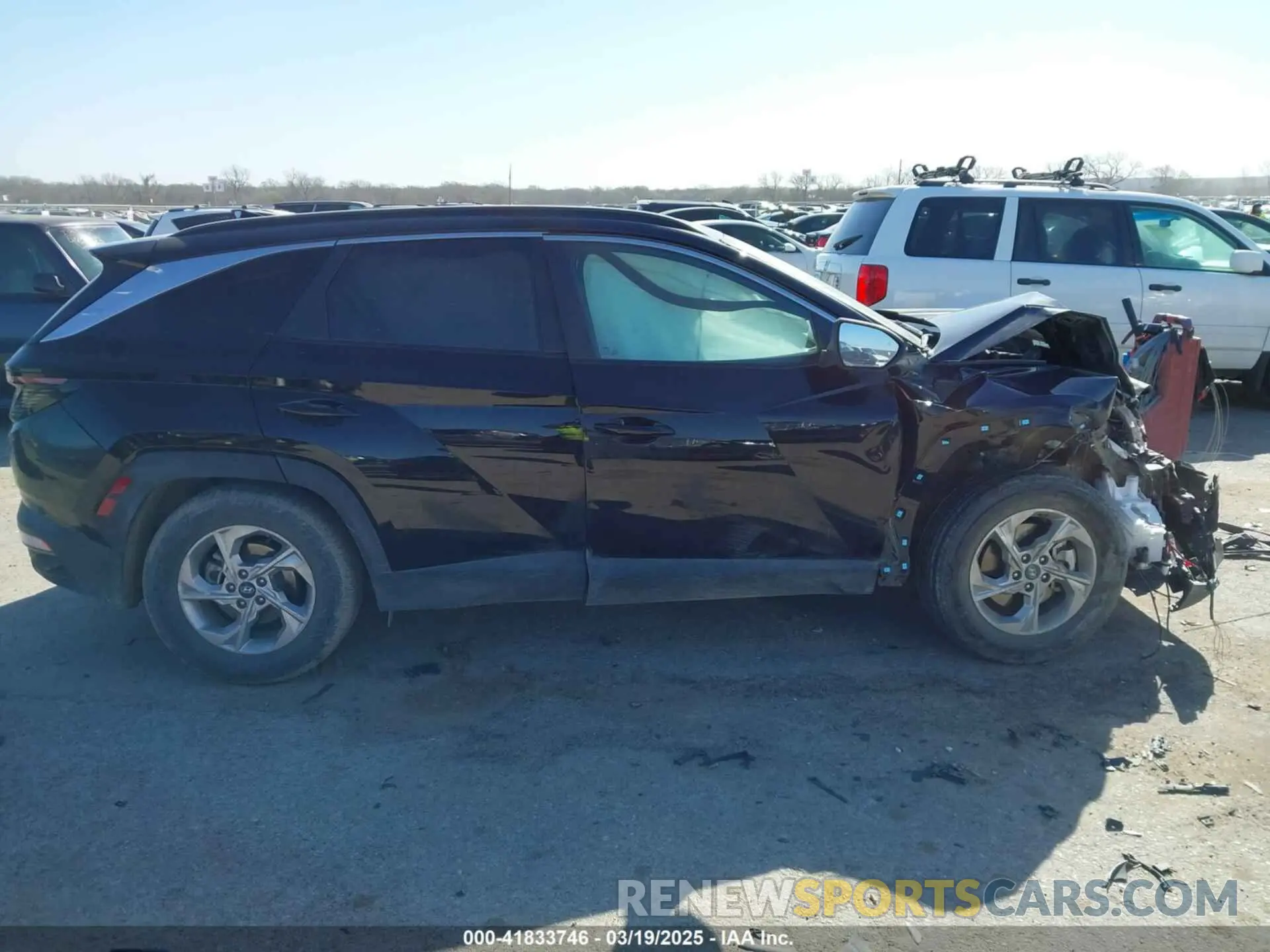 13 Photograph of a damaged car KM8JB3AE2PU199612 HYUNDAI TUCSON 2023