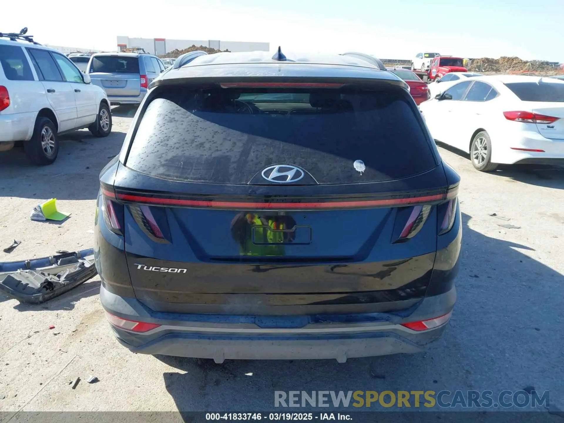 16 Photograph of a damaged car KM8JB3AE2PU199612 HYUNDAI TUCSON 2023