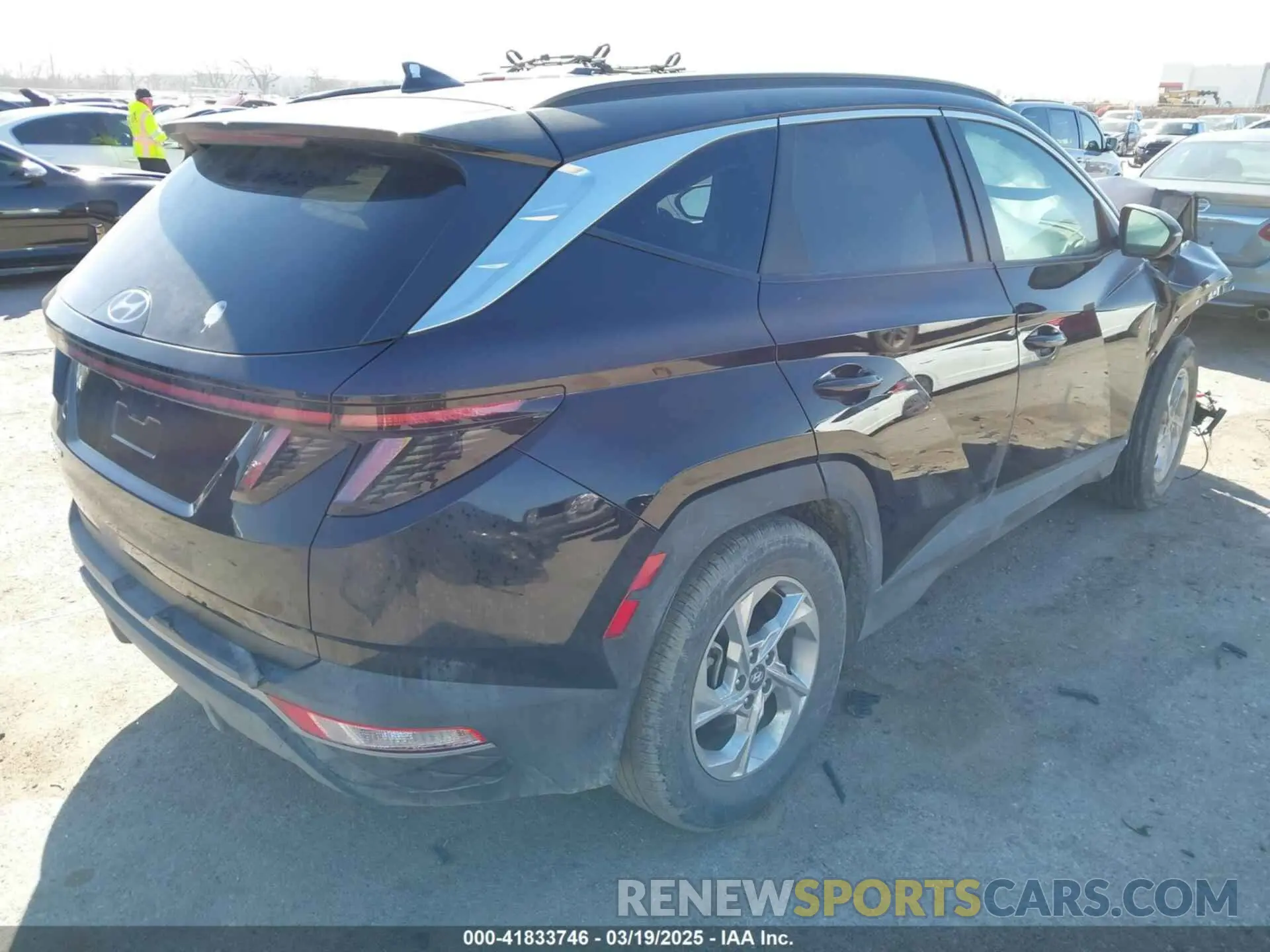4 Photograph of a damaged car KM8JB3AE2PU199612 HYUNDAI TUCSON 2023