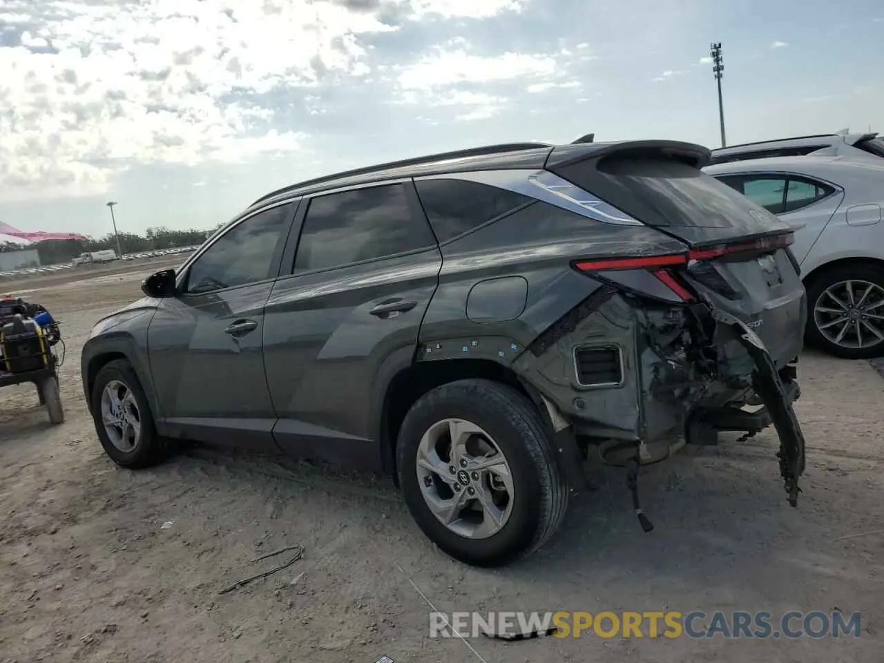 2 Photograph of a damaged car KM8JB3AE2PU243107 HYUNDAI TUCSON 2023