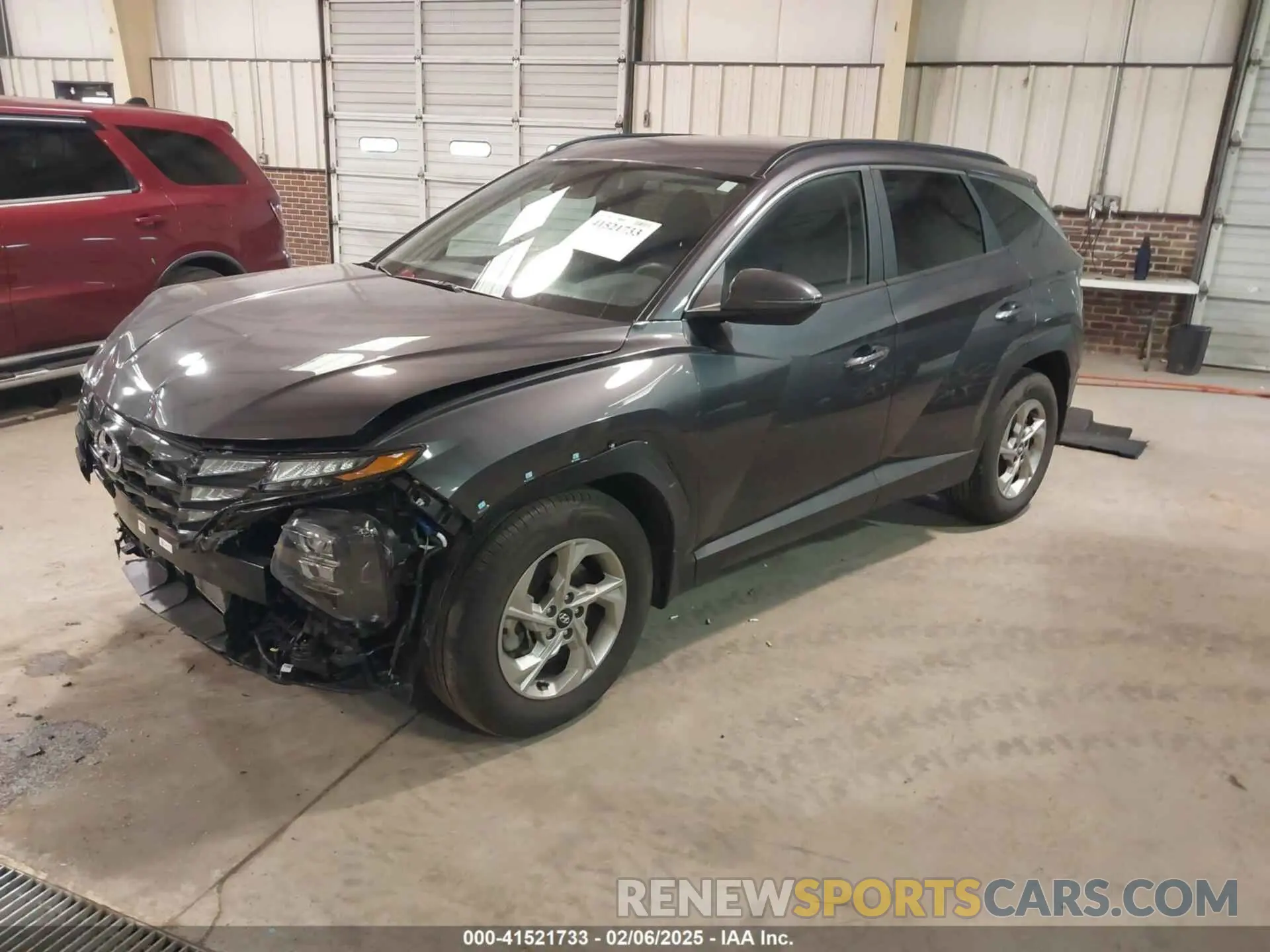 2 Photograph of a damaged car KM8JB3AE2PU253930 HYUNDAI TUCSON 2023