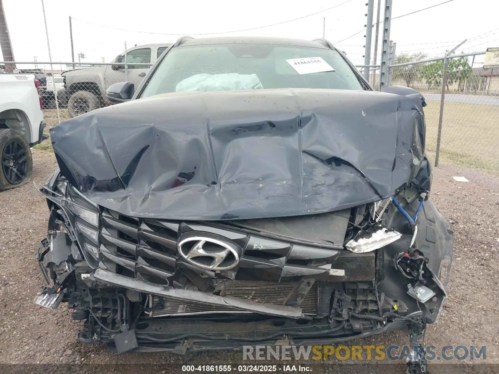 13 Photograph of a damaged car KM8JB3AE3PU263964 HYUNDAI TUCSON 2023