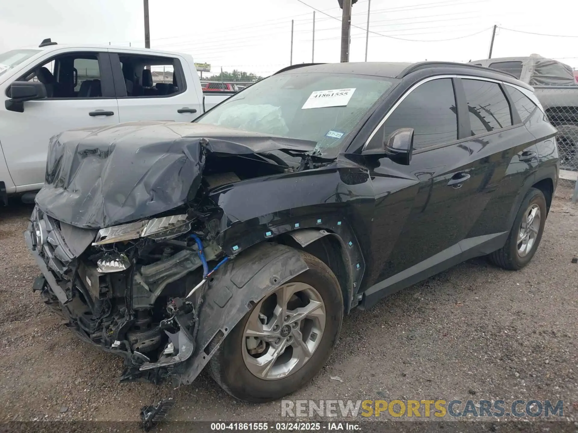2 Photograph of a damaged car KM8JB3AE3PU263964 HYUNDAI TUCSON 2023