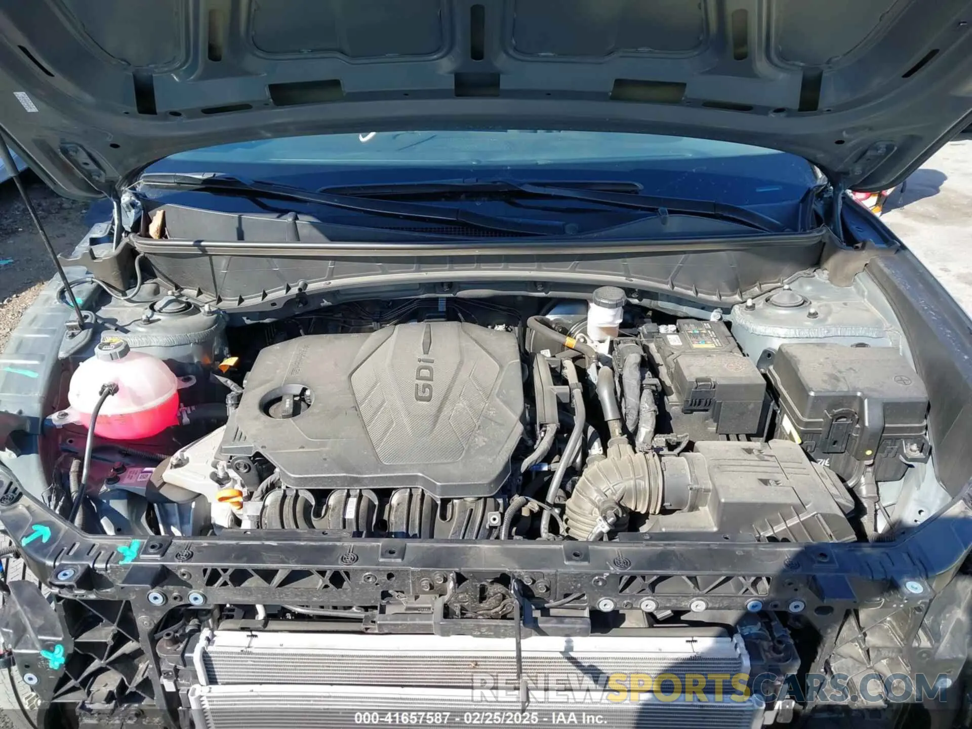 10 Photograph of a damaged car KM8JB3AE6PU263392 HYUNDAI TUCSON 2023