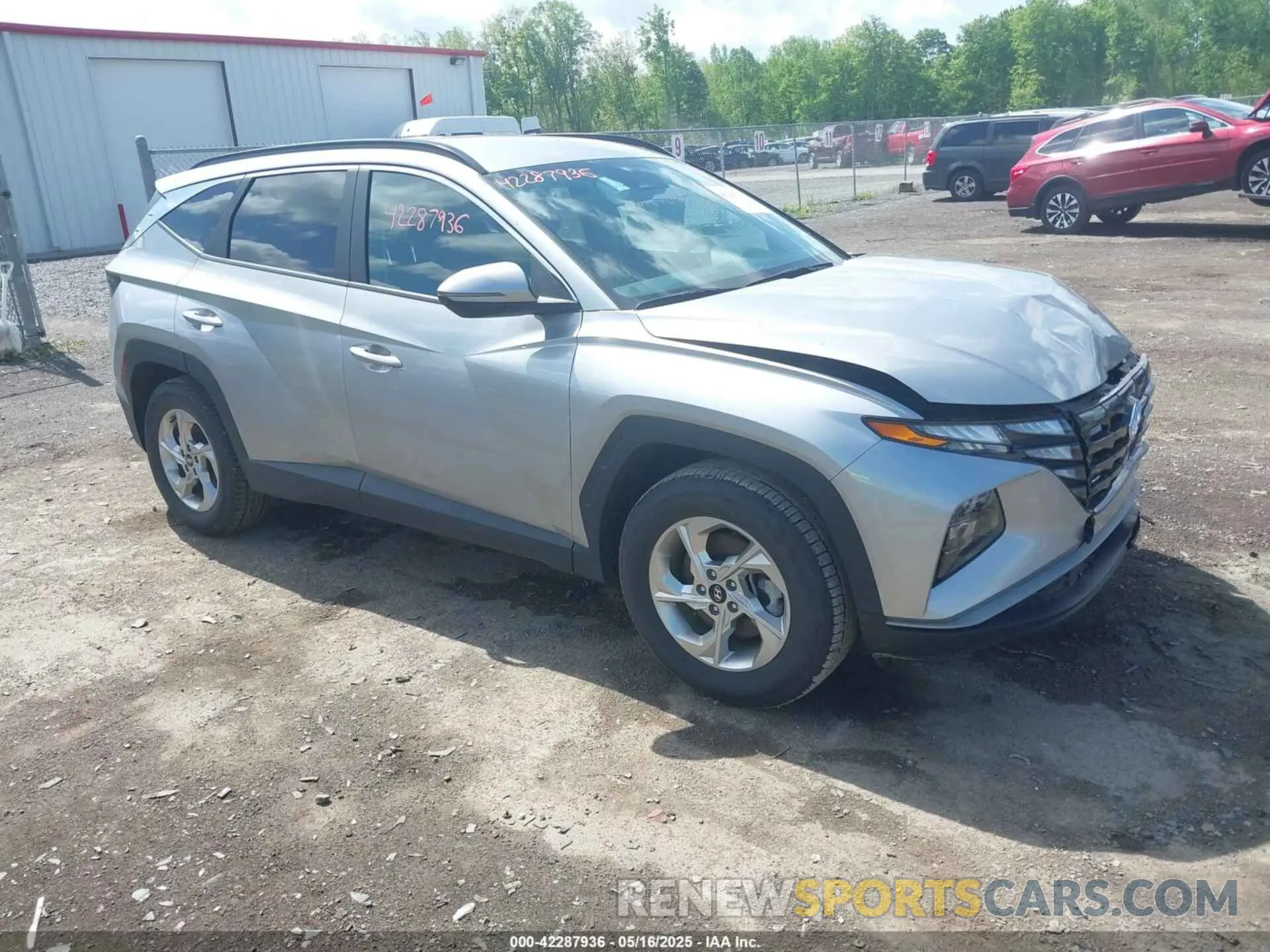 1 Photograph of a damaged car KM8JB3AE7PU197967 HYUNDAI TUCSON 2023