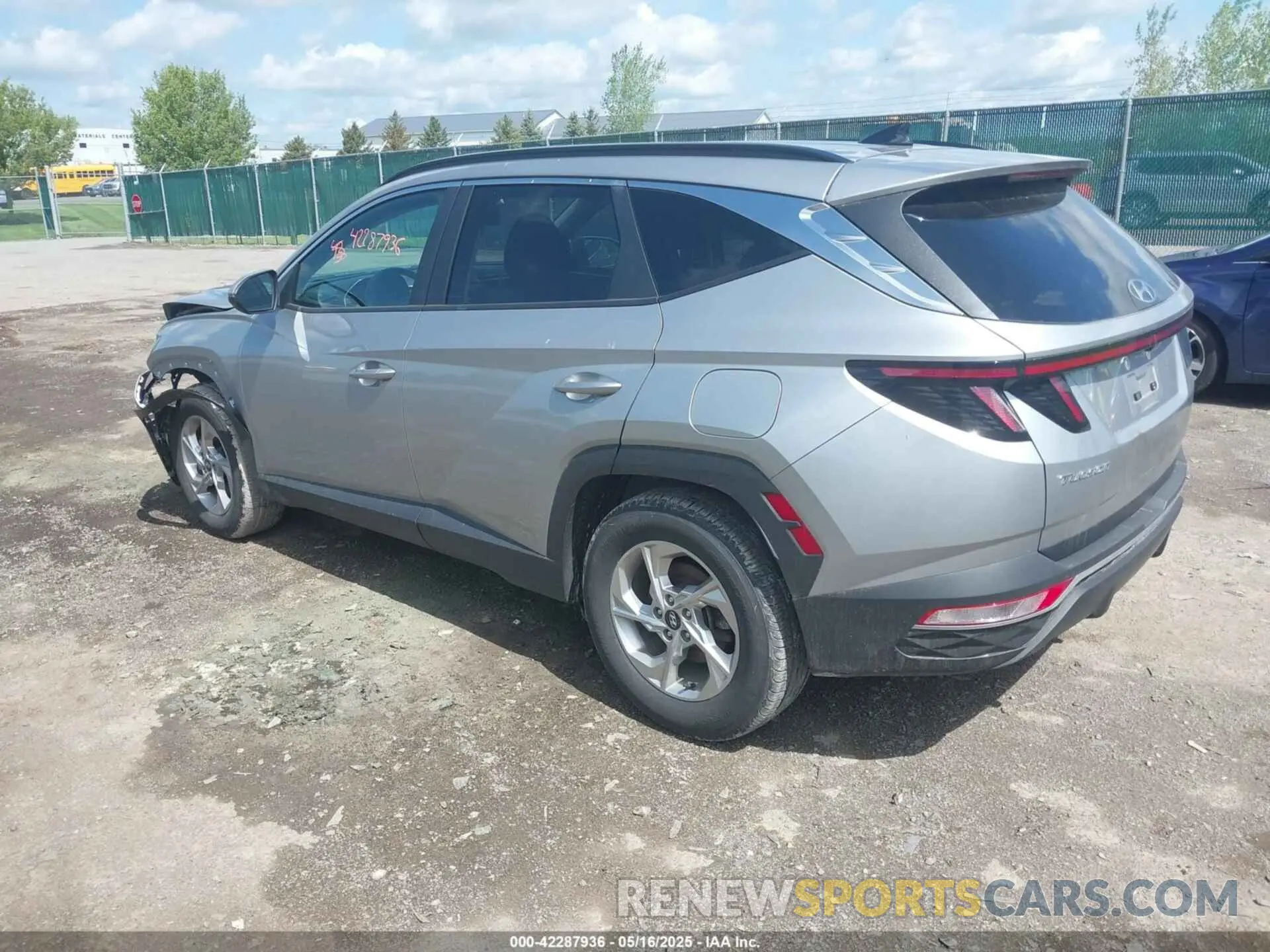 3 Photograph of a damaged car KM8JB3AE7PU197967 HYUNDAI TUCSON 2023