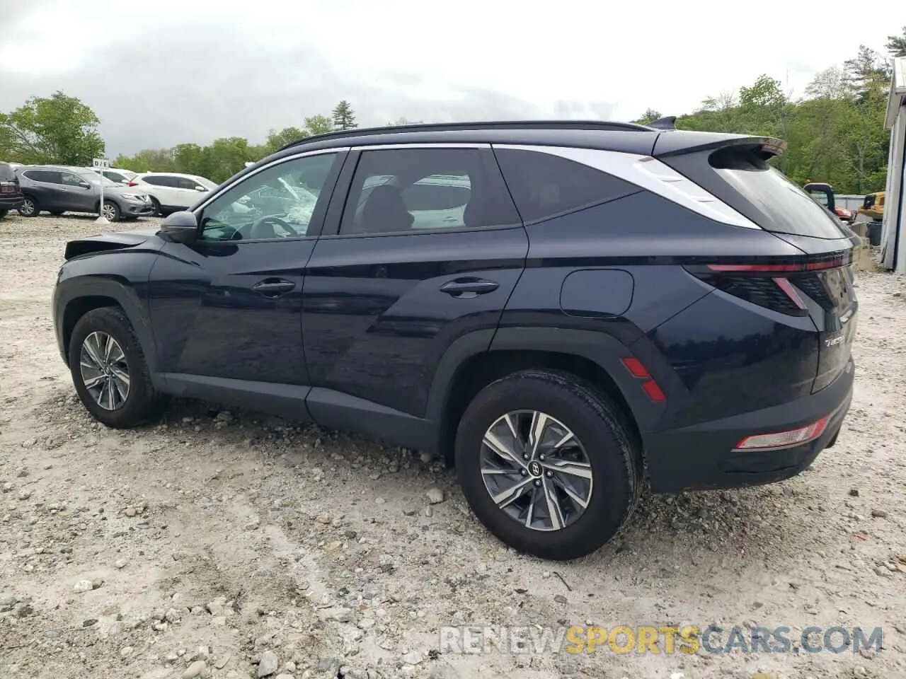 2 Photograph of a damaged car KM8JBCA10PU112593 HYUNDAI TUCSON 2023