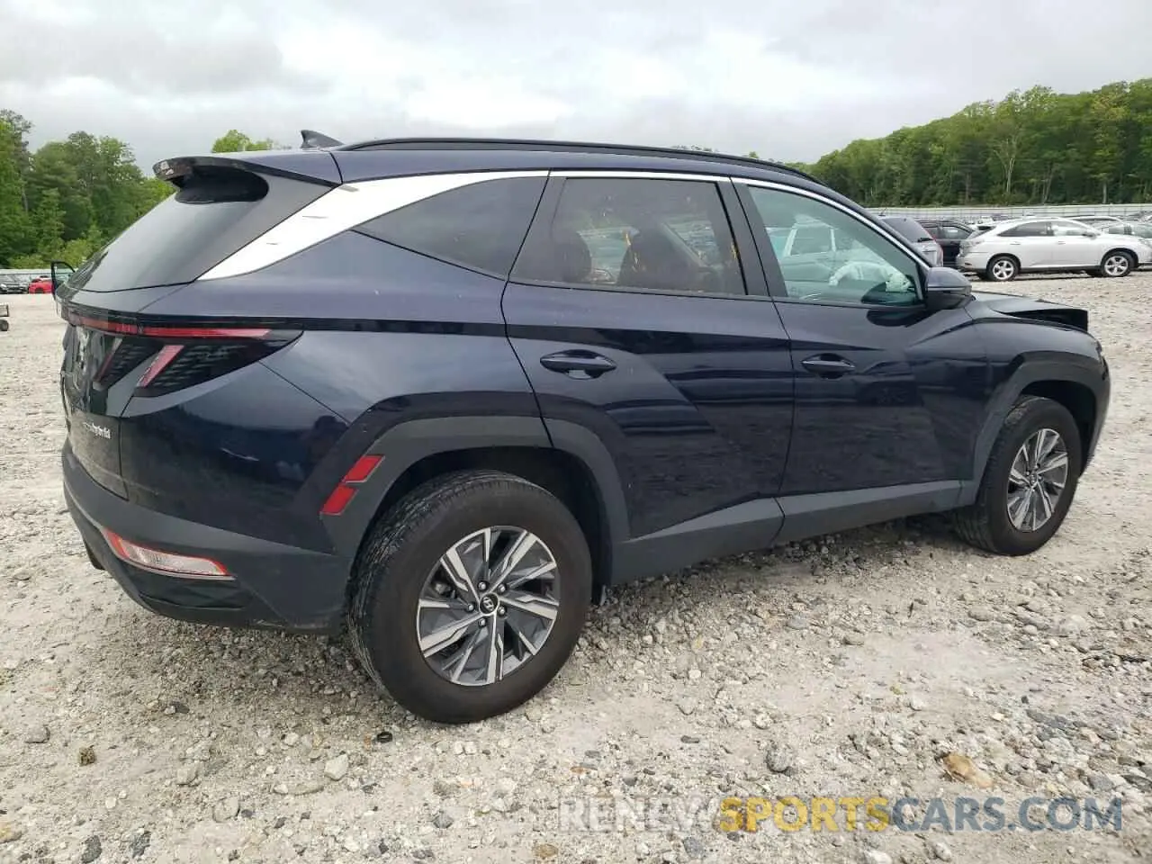 3 Photograph of a damaged car KM8JBCA10PU112593 HYUNDAI TUCSON 2023