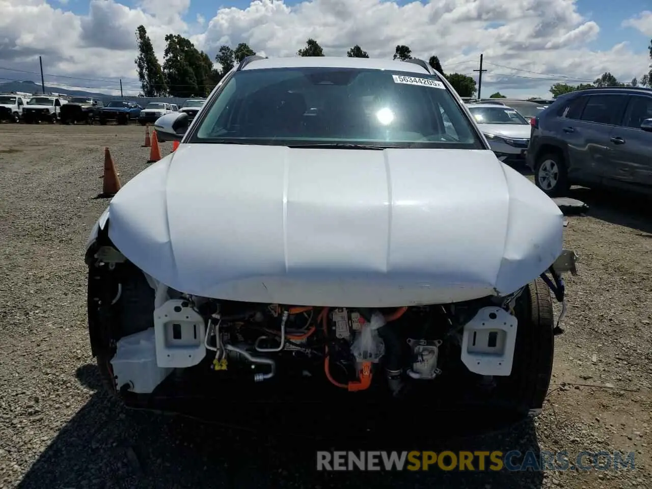 5 Photograph of a damaged car KM8JBCA19PU100684 HYUNDAI TUCSON 2023