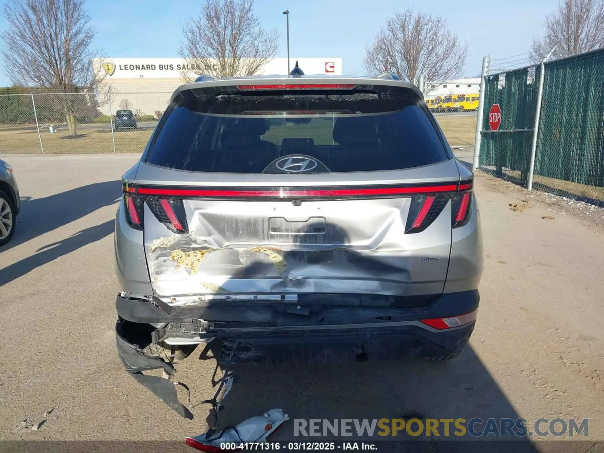 16 Photograph of a damaged car KM8JBCAE2PU248128 HYUNDAI TUCSON 2023
