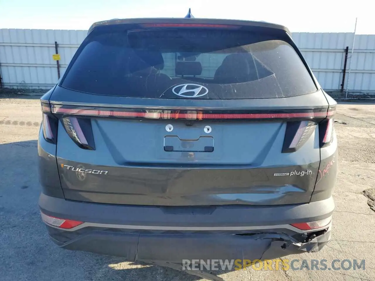 6 Photograph of a damaged car KM8JBDA2XPU114267 HYUNDAI TUCSON 2023
