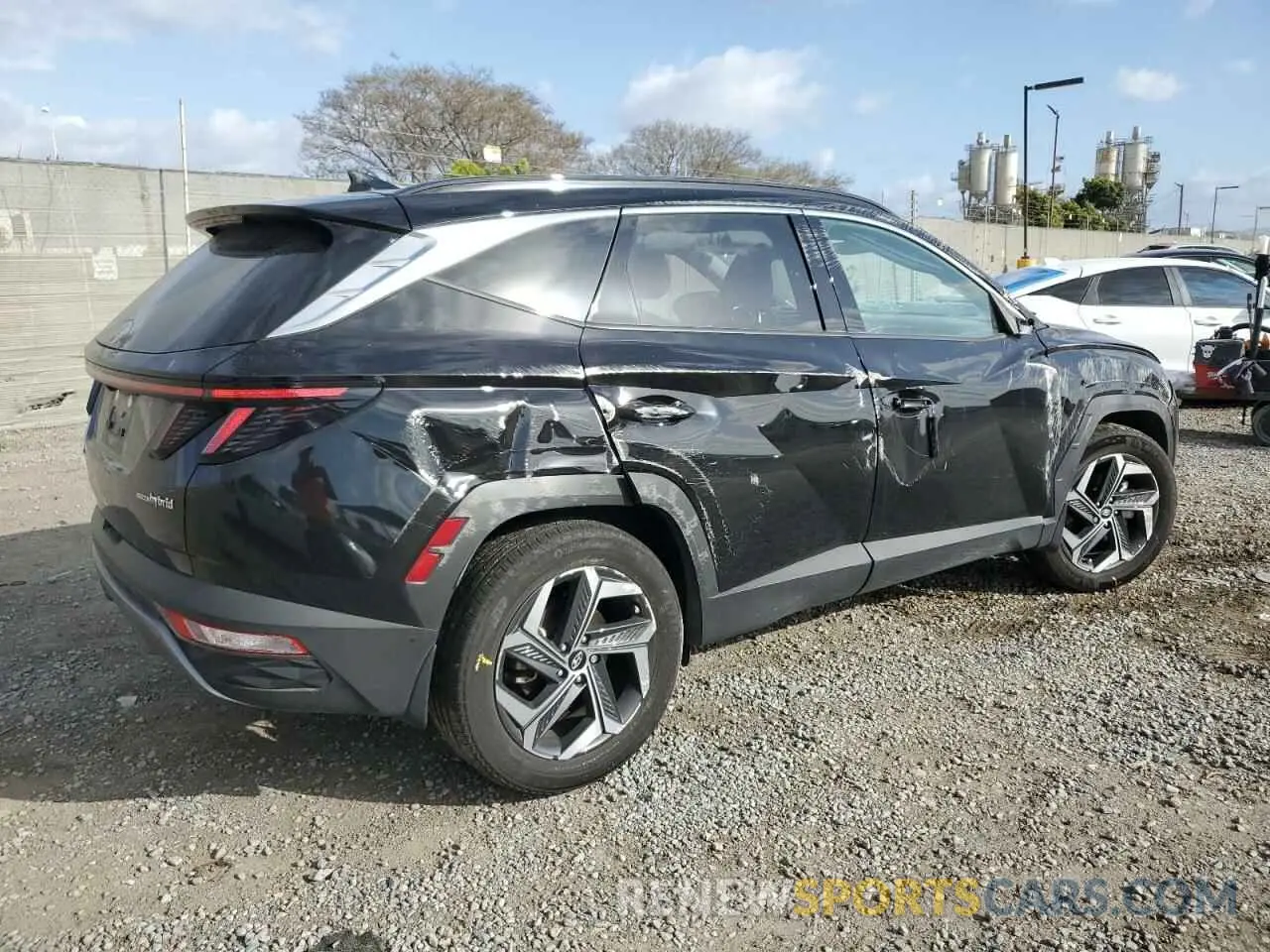 3 Photograph of a damaged car KM8JECA10PU127246 HYUNDAI TUCSON 2023