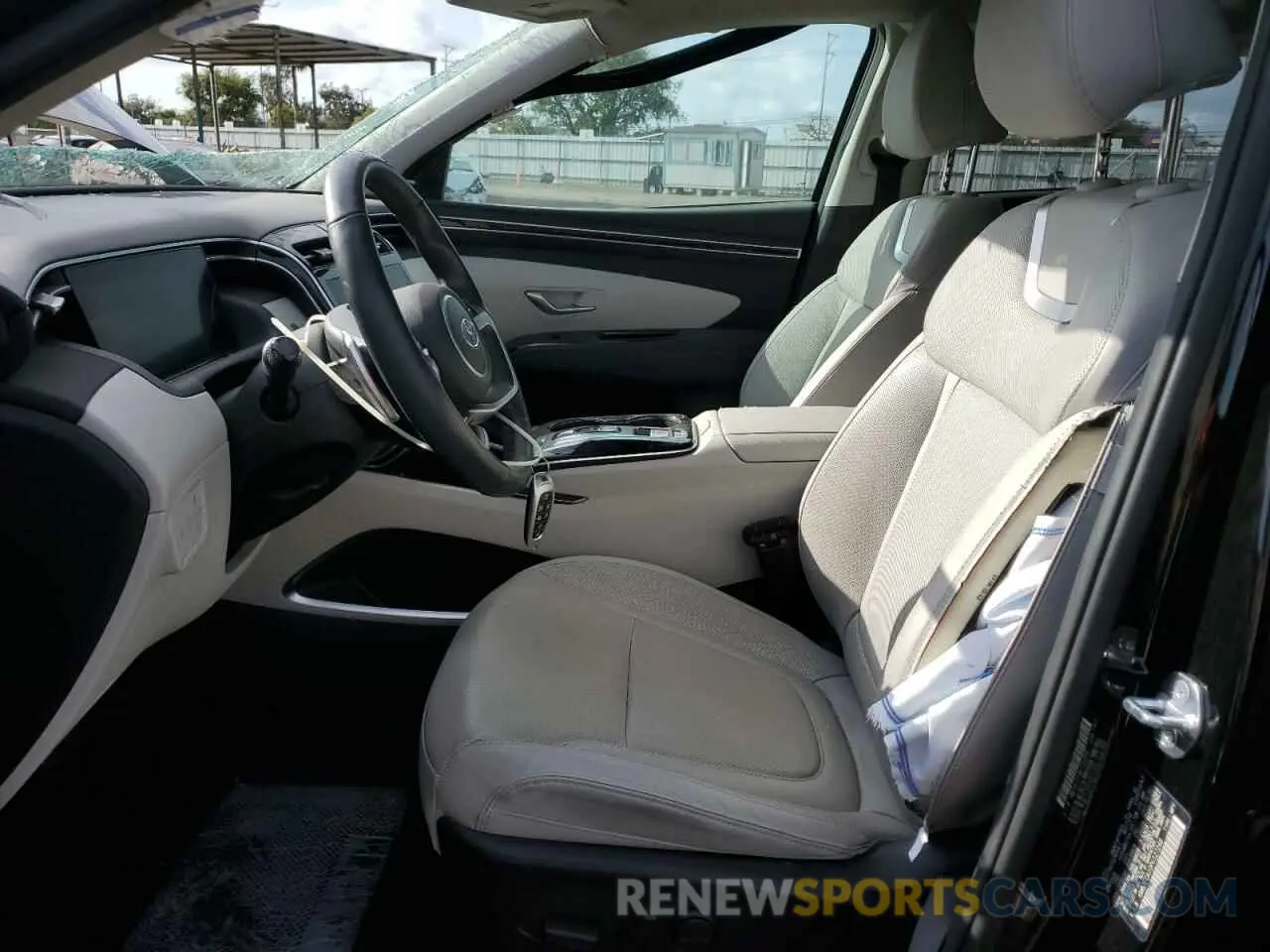7 Photograph of a damaged car KM8JECA10PU127246 HYUNDAI TUCSON 2023