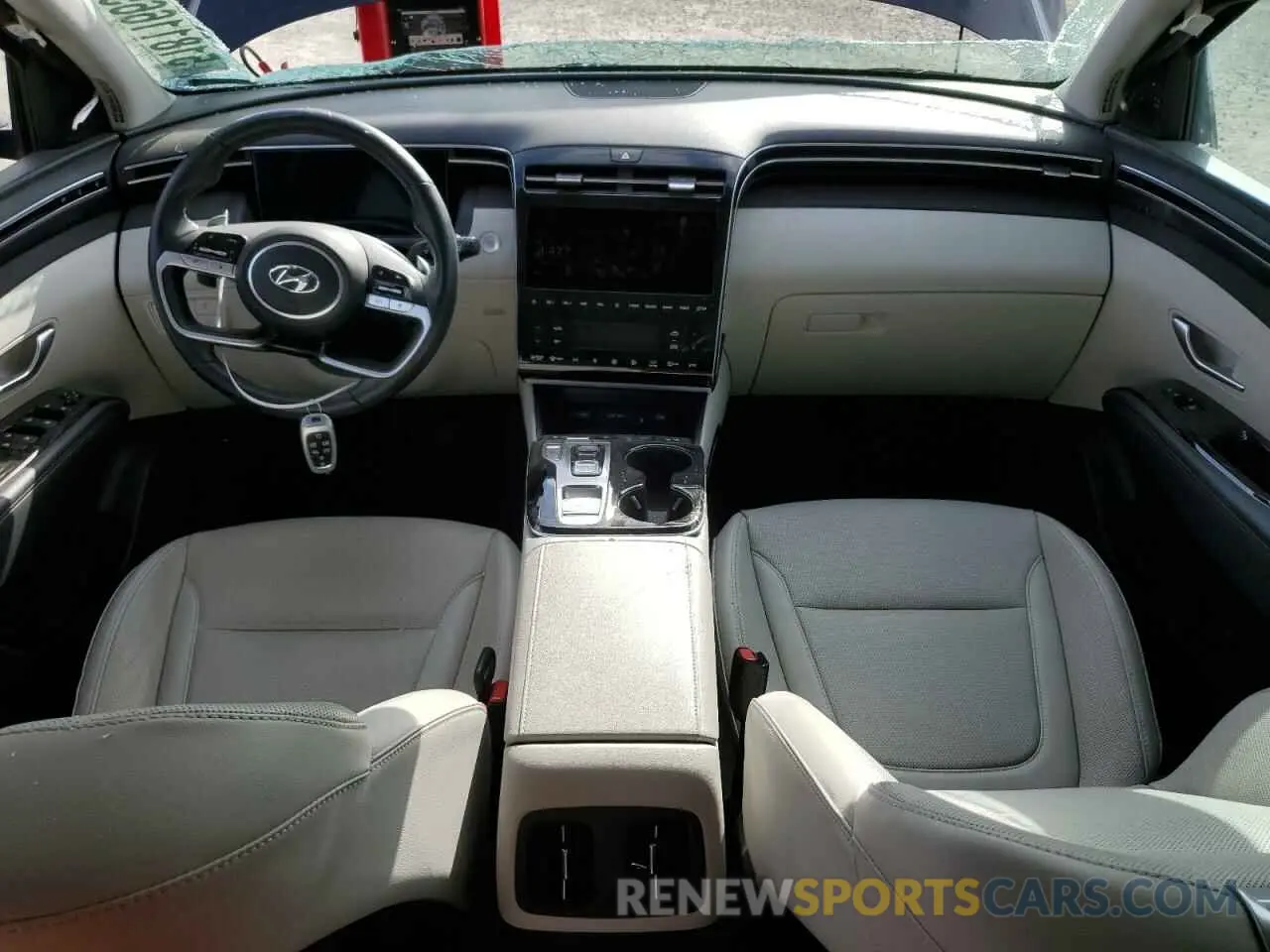 8 Photograph of a damaged car KM8JECA10PU127246 HYUNDAI TUCSON 2023