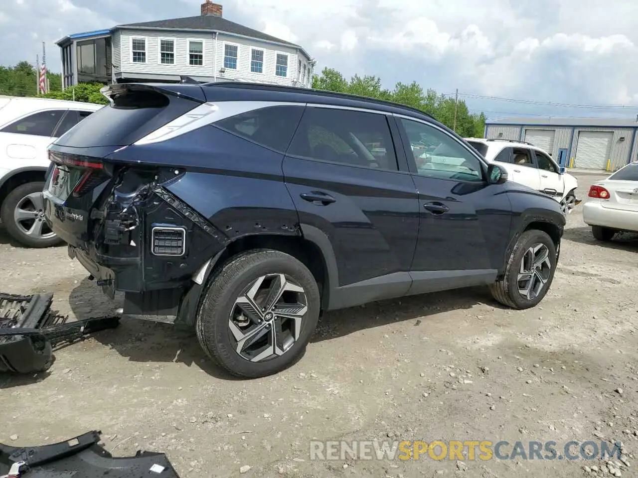 3 Photograph of a damaged car KM8JECA12PU111453 HYUNDAI TUCSON 2023