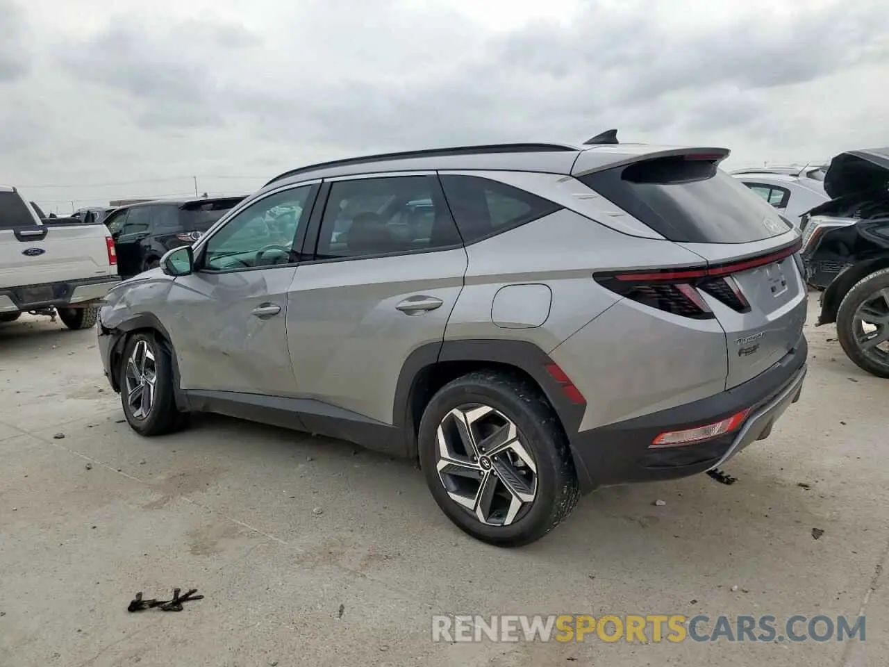 2 Photograph of a damaged car KM8JECA16PU130099 HYUNDAI TUCSON 2023