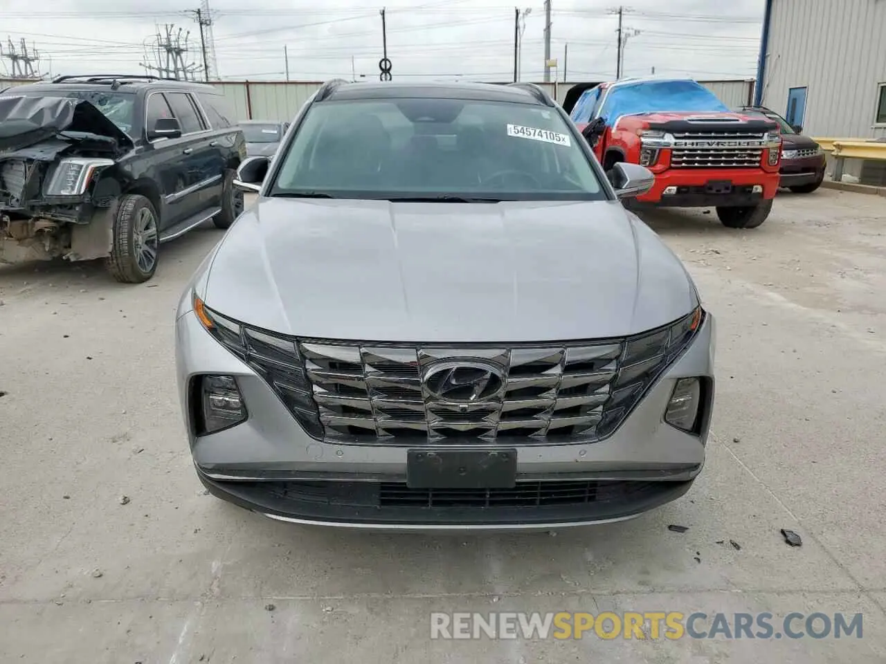 5 Photograph of a damaged car KM8JECA16PU130099 HYUNDAI TUCSON 2023