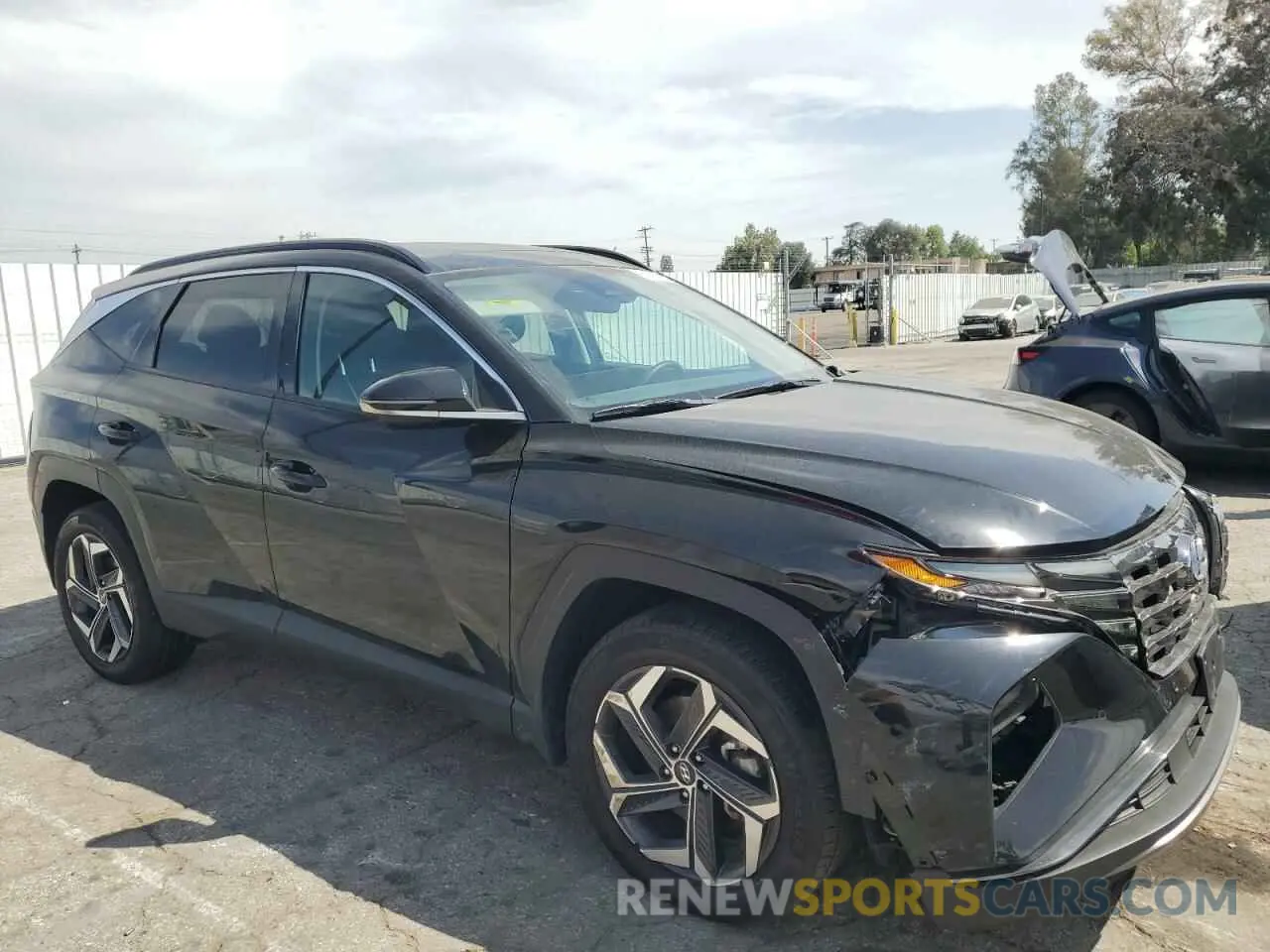 4 Photograph of a damaged car KM8JECA17PU127311 HYUNDAI TUCSON 2023