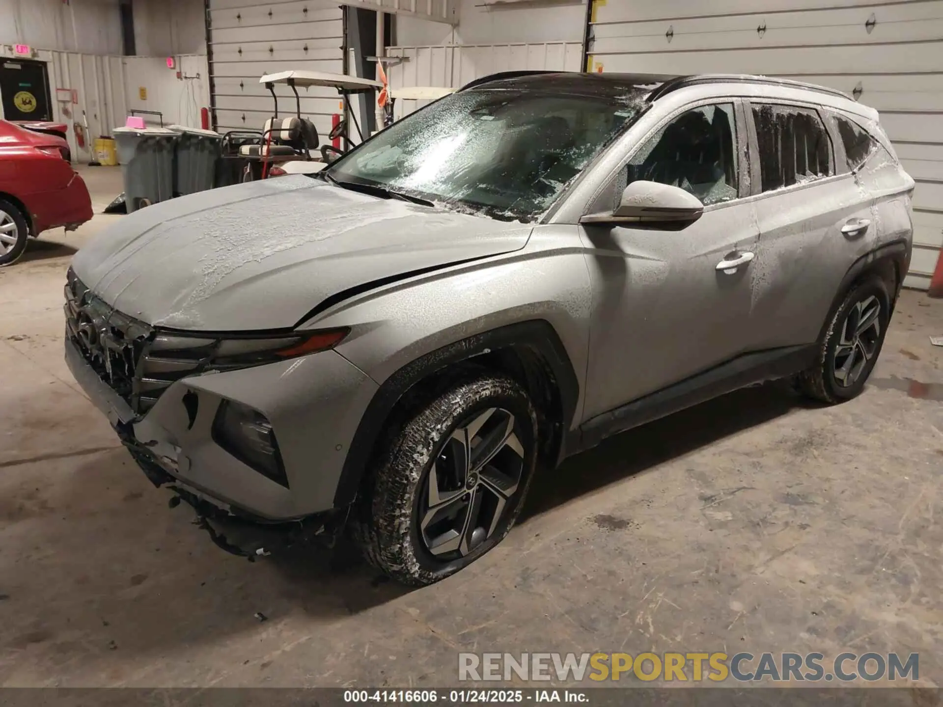 2 Photograph of a damaged car KM8JECAE0PU213725 HYUNDAI TUCSON 2023