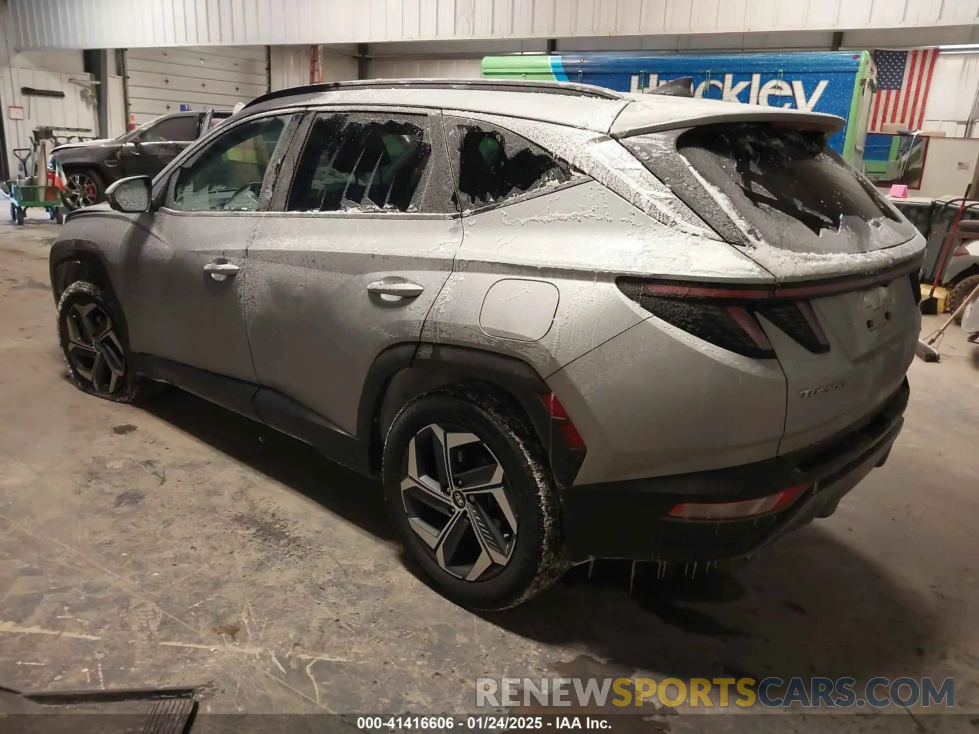 3 Photograph of a damaged car KM8JECAE0PU213725 HYUNDAI TUCSON 2023