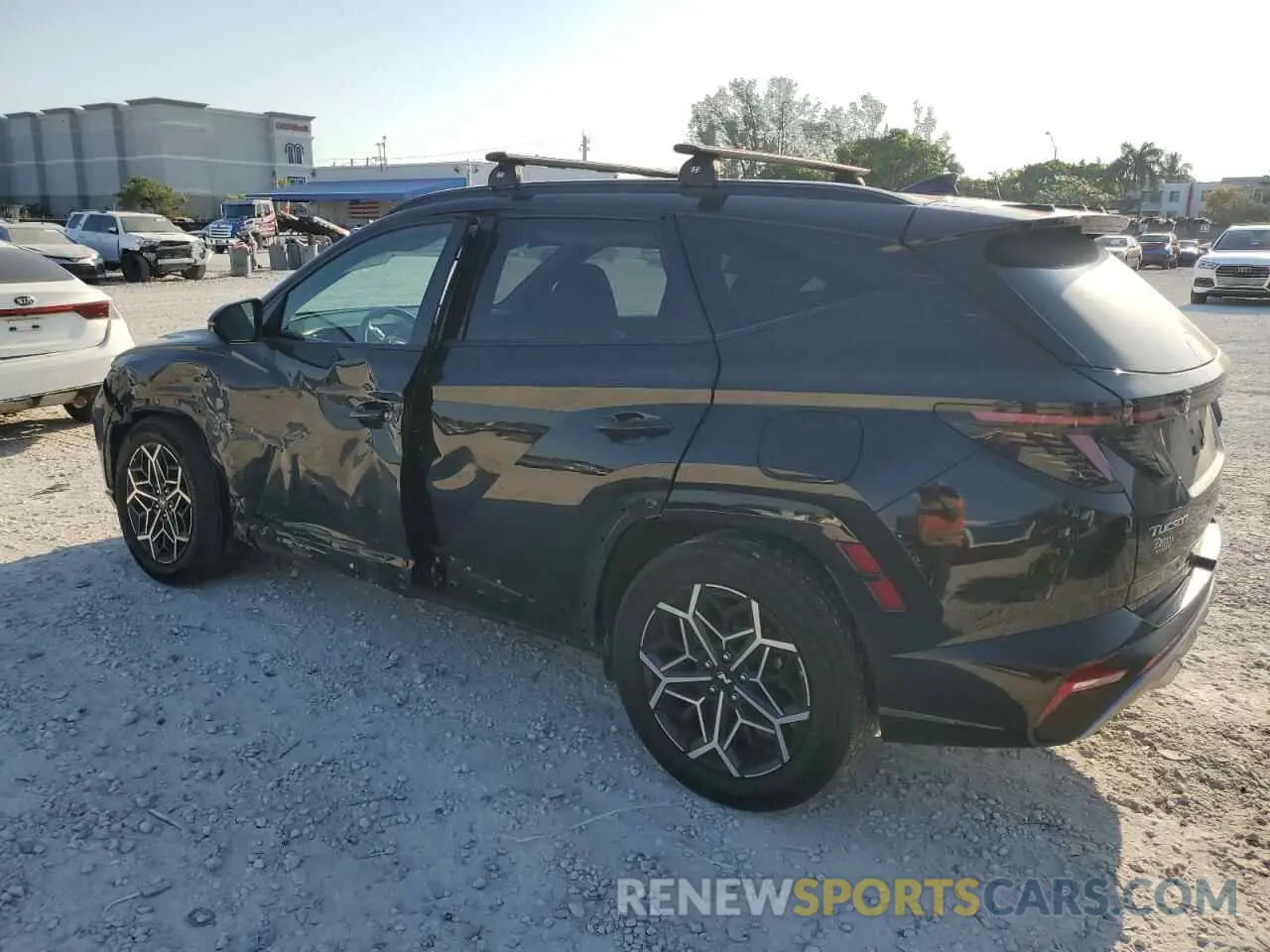 2 Photograph of a damaged car KM8JF3AE1PU198567 HYUNDAI TUCSON 2023