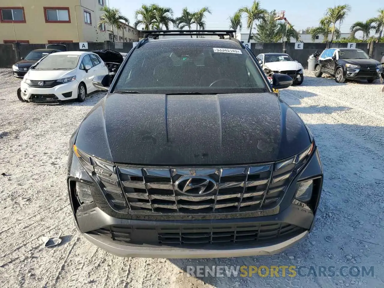 5 Photograph of a damaged car KM8JF3AE1PU198567 HYUNDAI TUCSON 2023