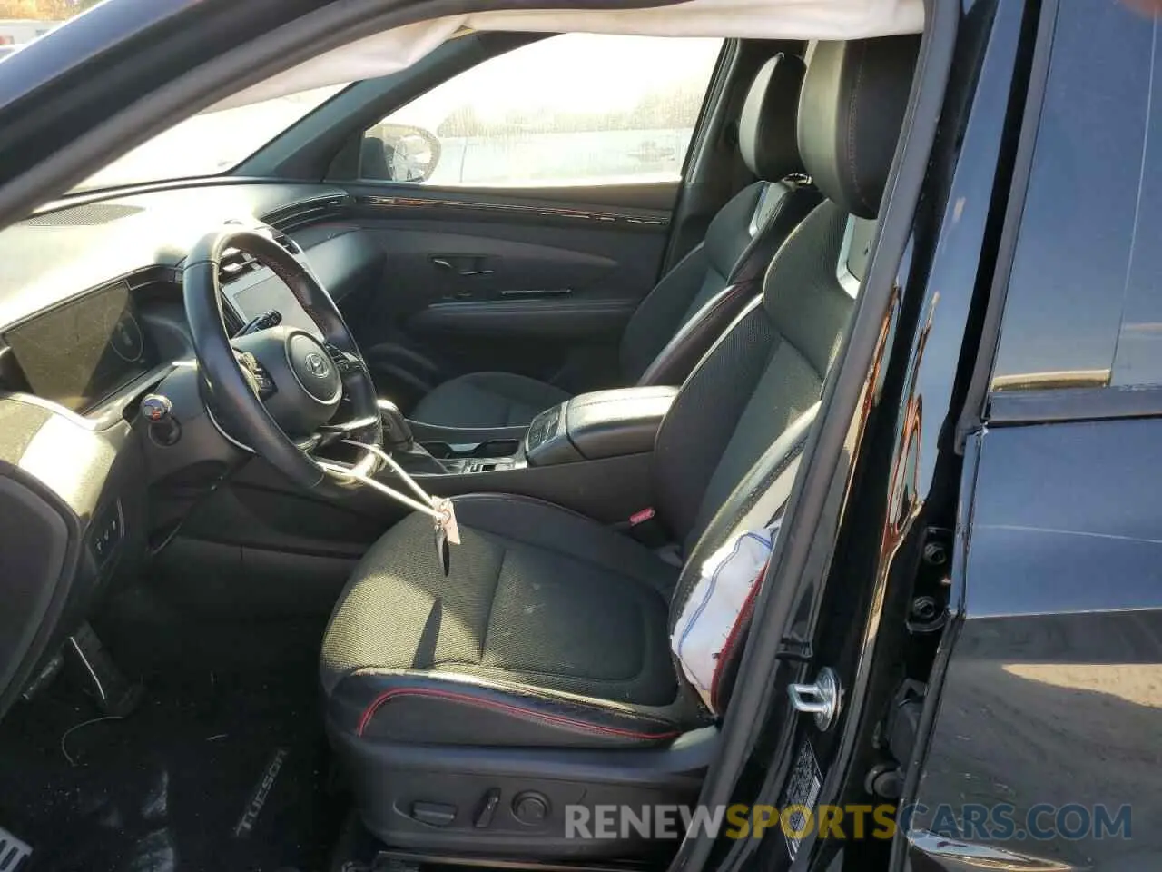 7 Photograph of a damaged car KM8JF3AE1PU198567 HYUNDAI TUCSON 2023