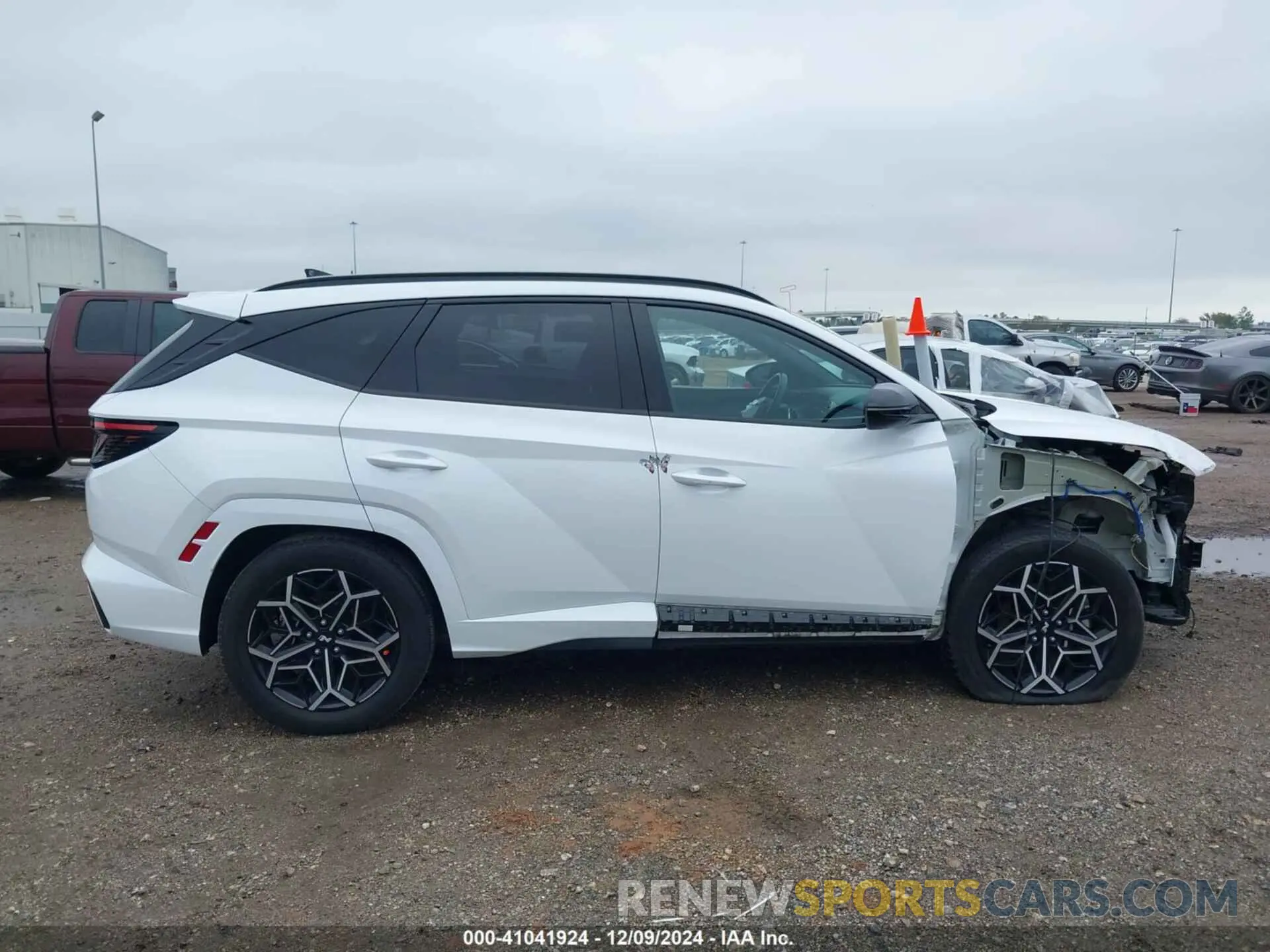 14 Photograph of a damaged car KM8JF3AE2PU205686 HYUNDAI TUCSON 2023