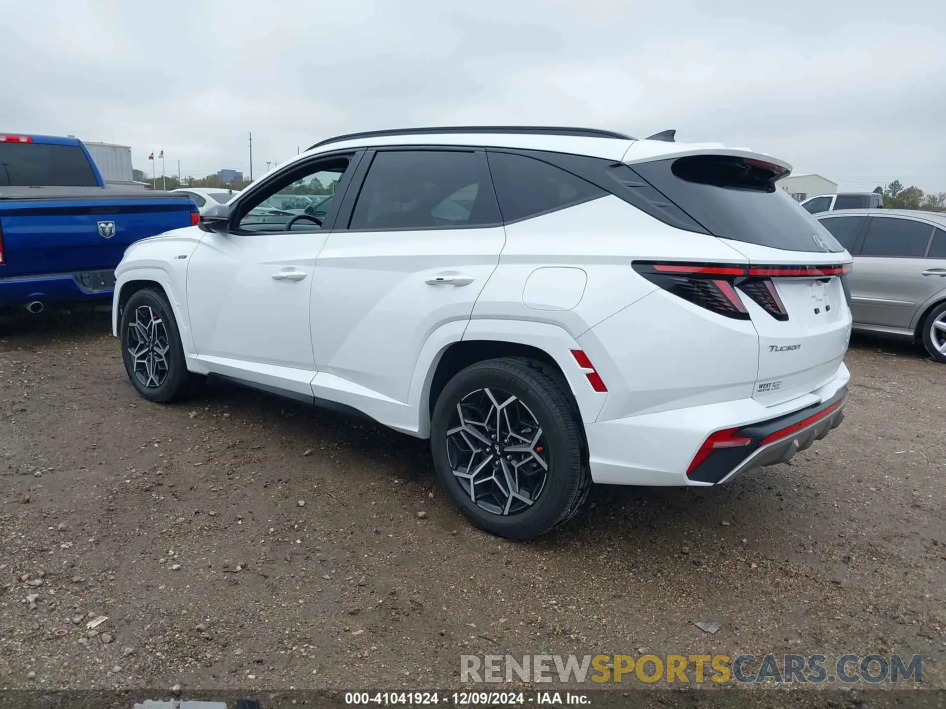 3 Photograph of a damaged car KM8JF3AE2PU205686 HYUNDAI TUCSON 2023