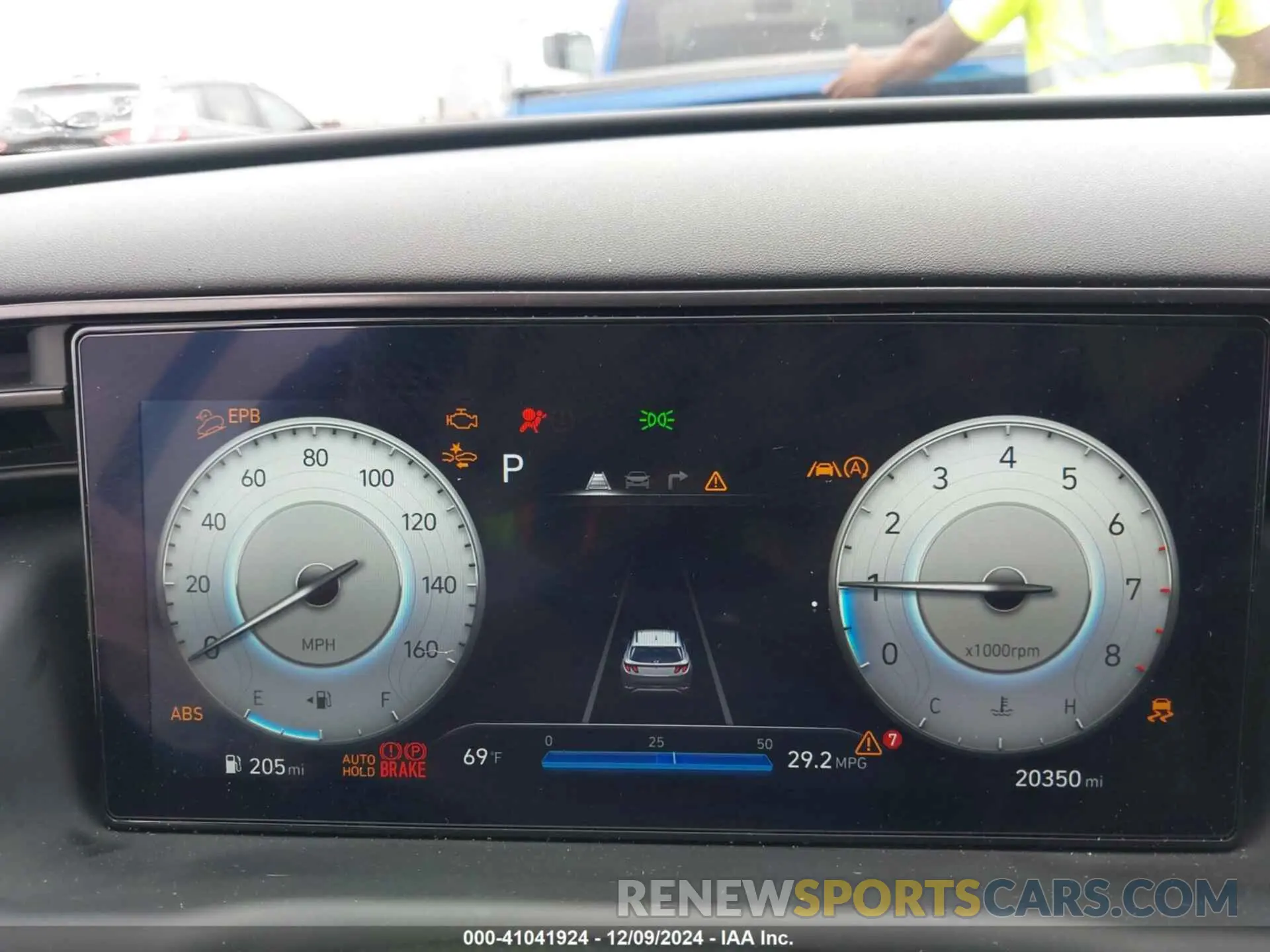 7 Photograph of a damaged car KM8JF3AE2PU205686 HYUNDAI TUCSON 2023