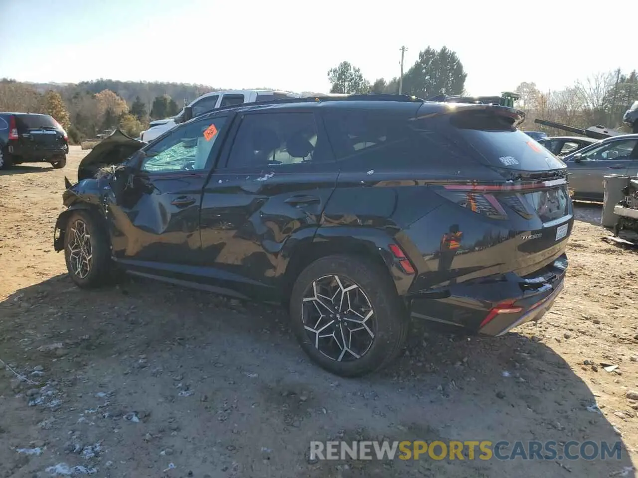 2 Photograph of a damaged car KM8JF3AE4PU217466 HYUNDAI TUCSON 2023