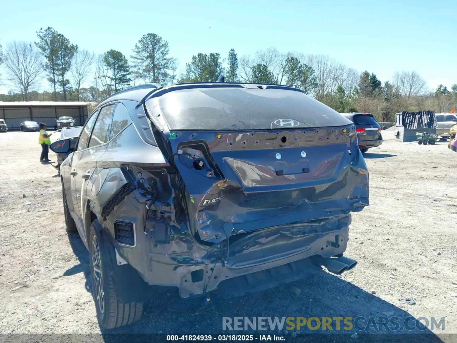 6 Photograph of a damaged car KM8JF3AE4PU245655 HYUNDAI TUCSON 2023